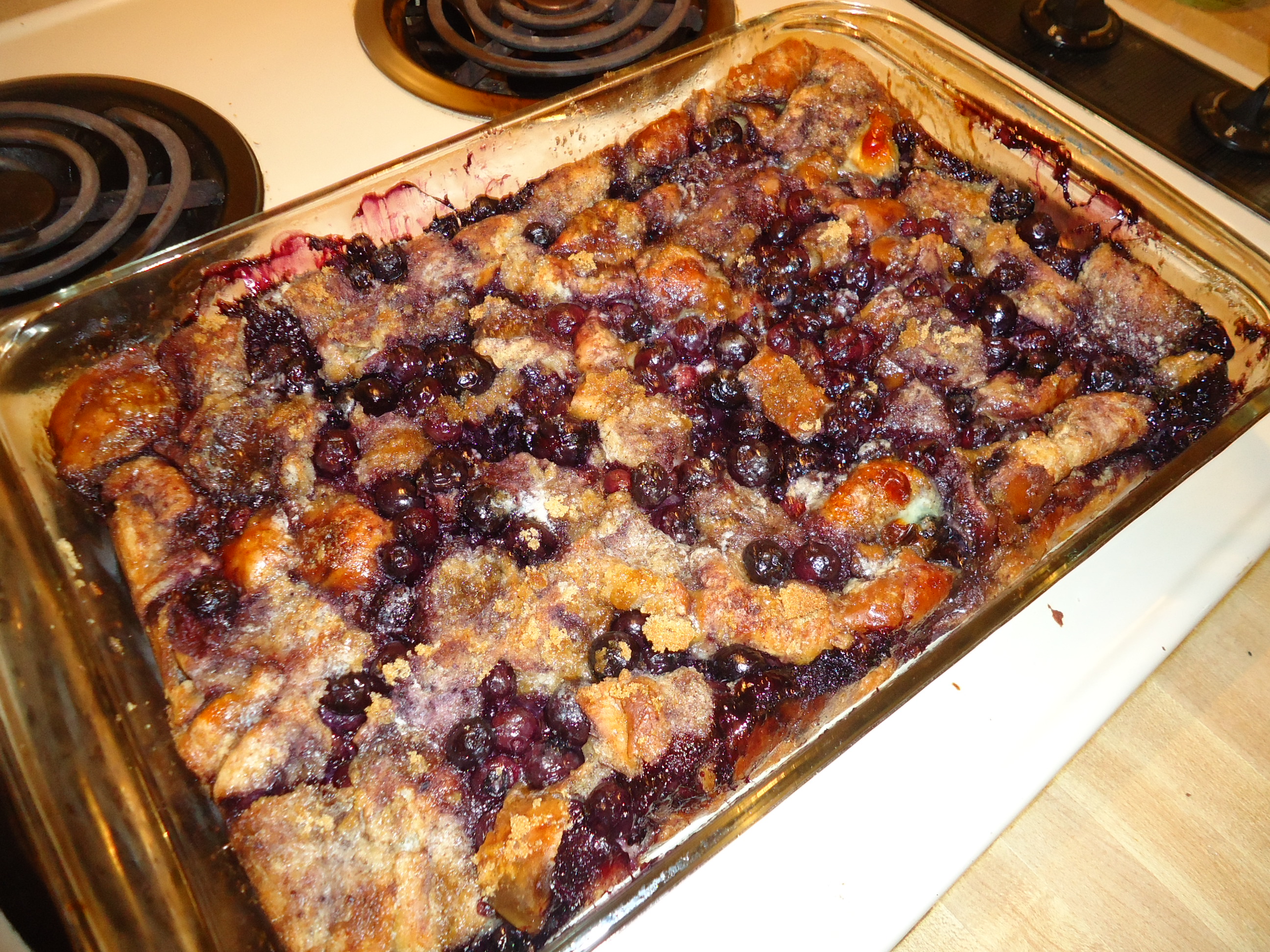 BLUEBERRY, BREAD PUDDING