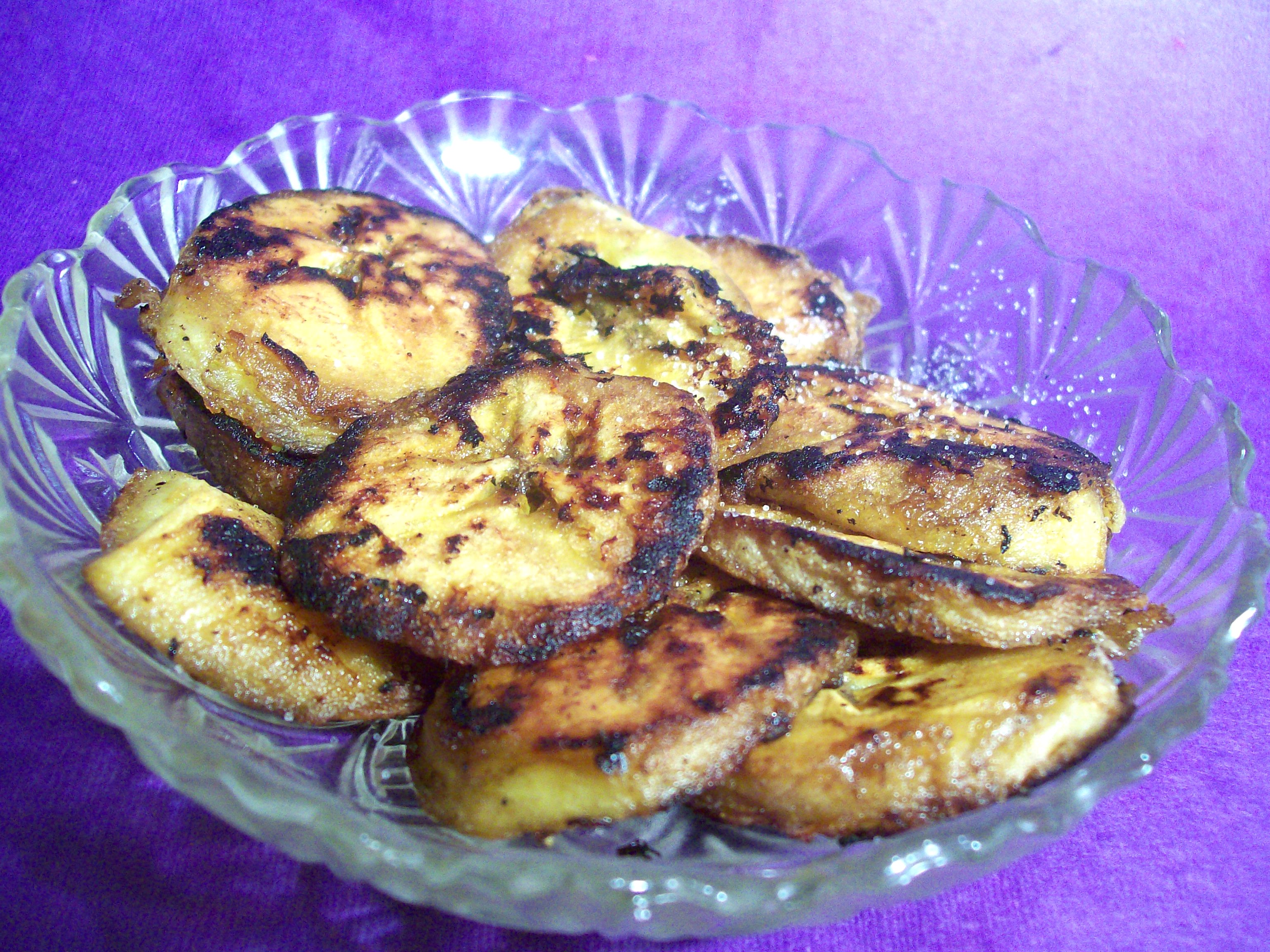 ALMOST FRIED PLANTAINS - VIRTUALLY FAT FREE