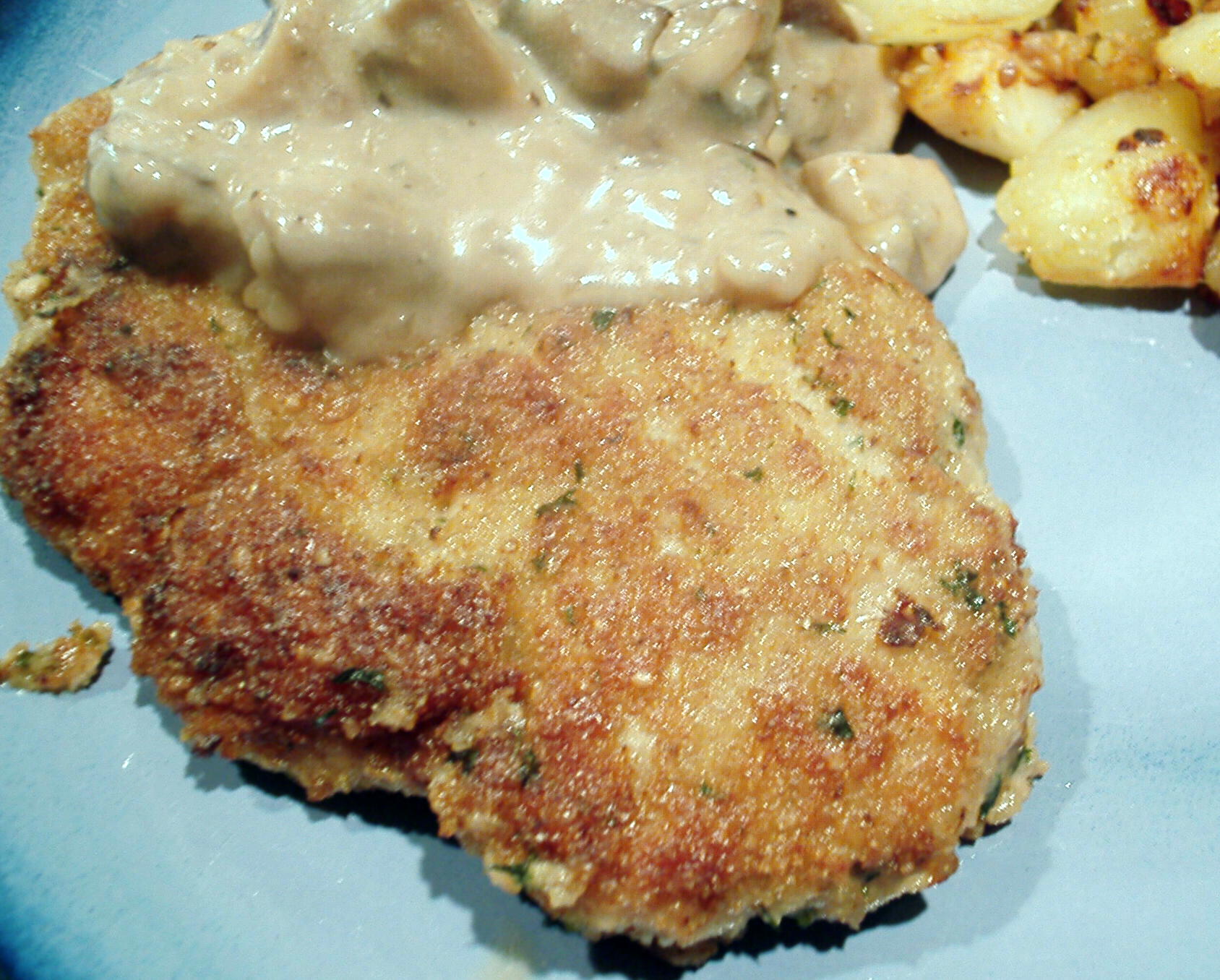 Turkey Cutlets With Gravy For One - One Dish Kitchen