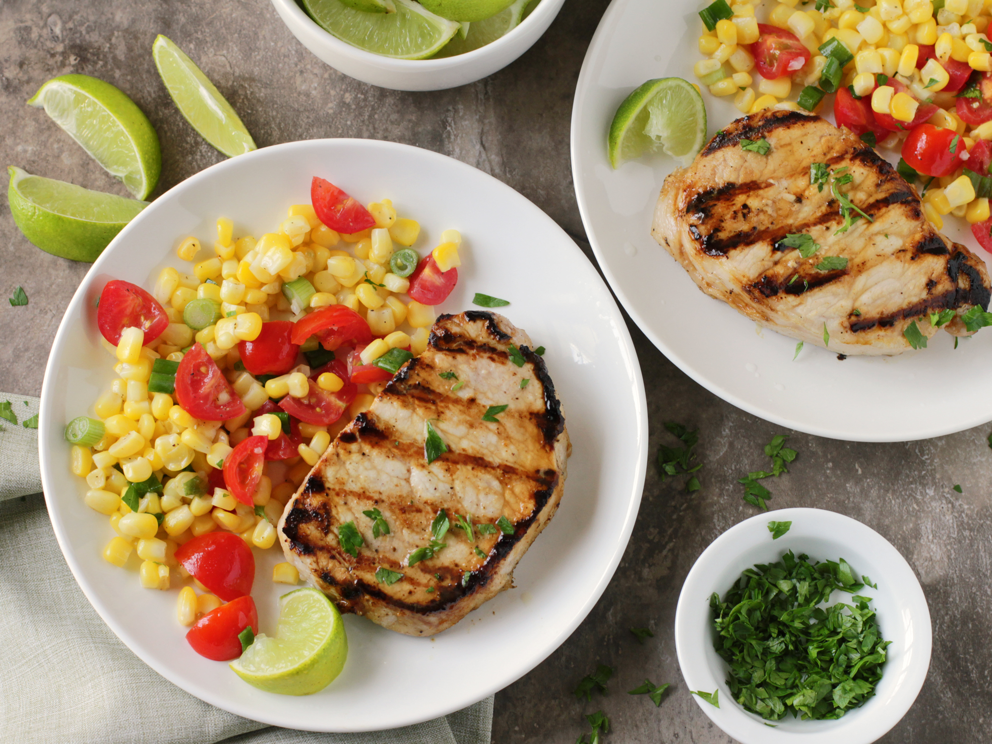 CUBAN SPICED PORK CHOPS