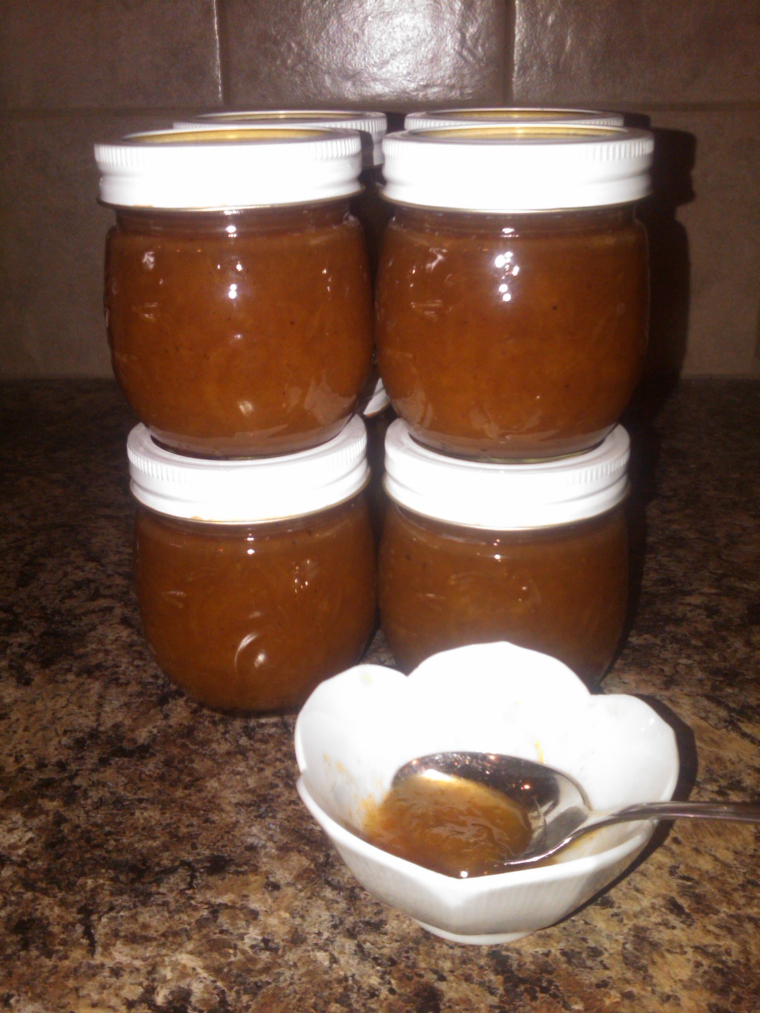 SPICED PEACH JAM