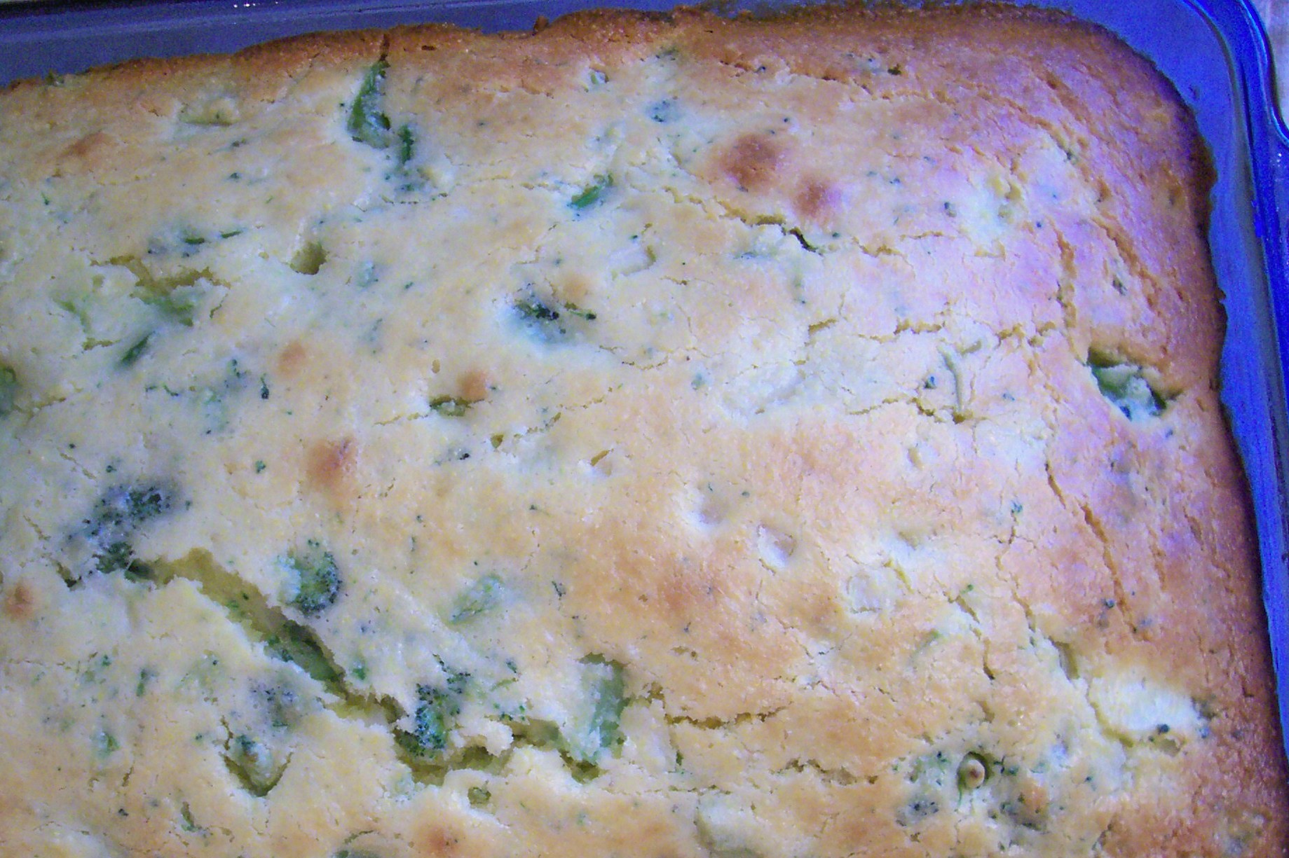 Mom S Broccoli Cornbread Recipe Food Com