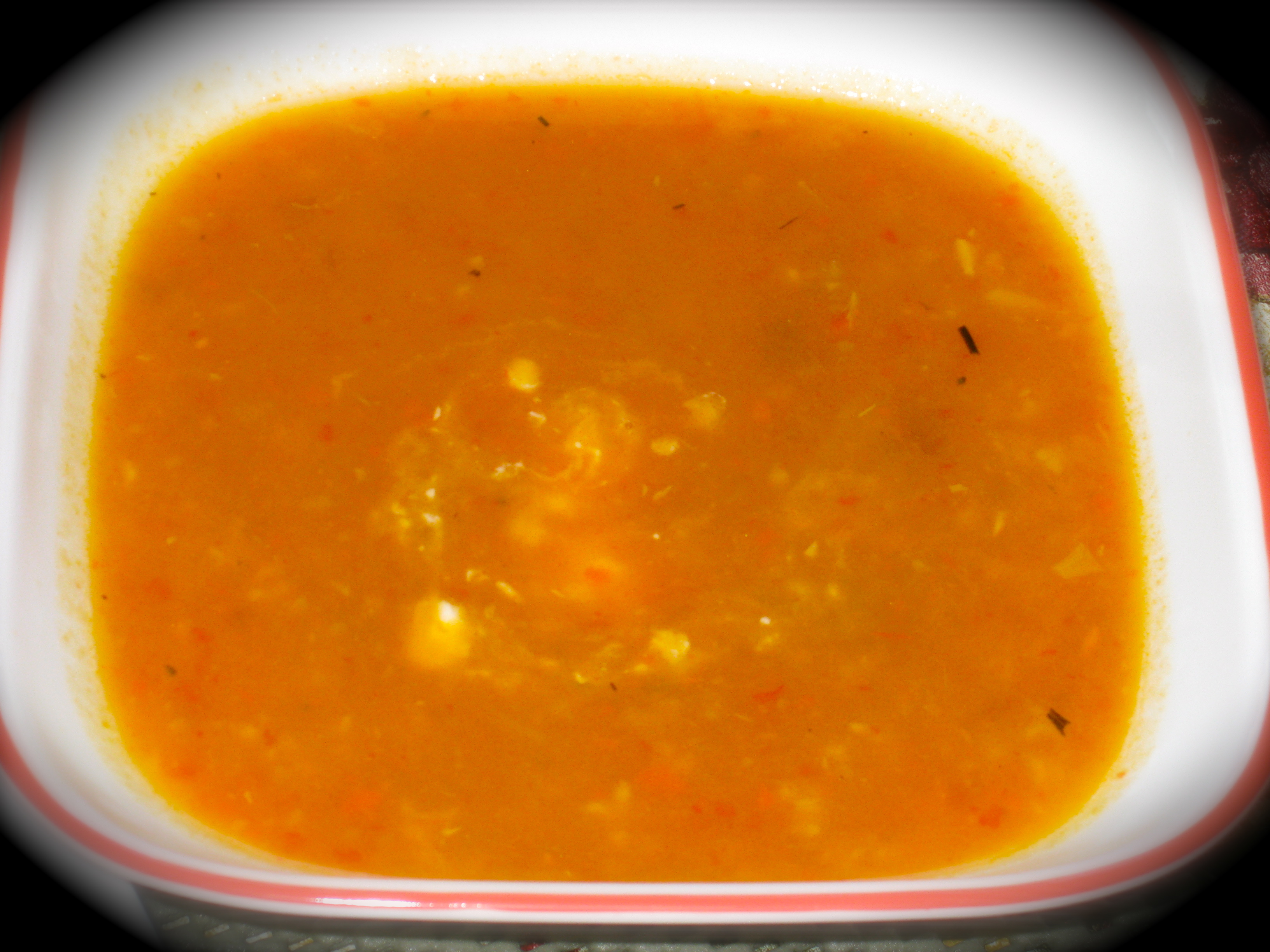 SLOW ROASTED VEGETABLE SOUP