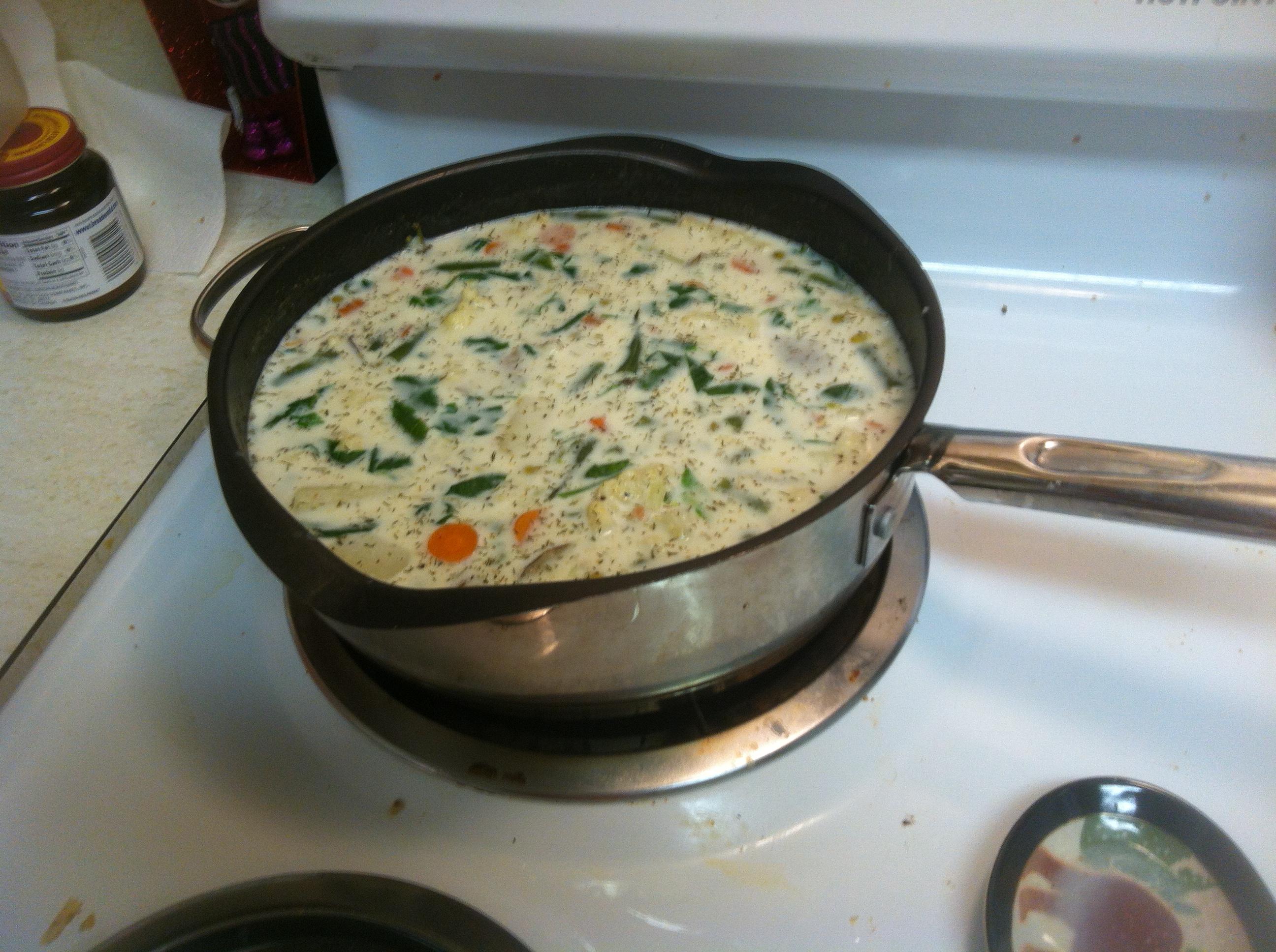 ℱ Easy FINNISH SUMMER VEGETABLE SOUP (KESKEITTO)