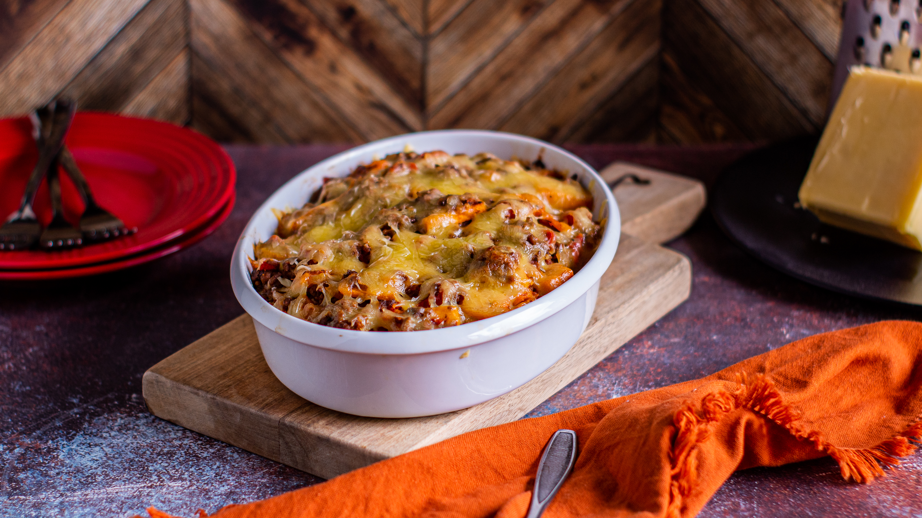 Mexican Squash & Ground Beef Casserole