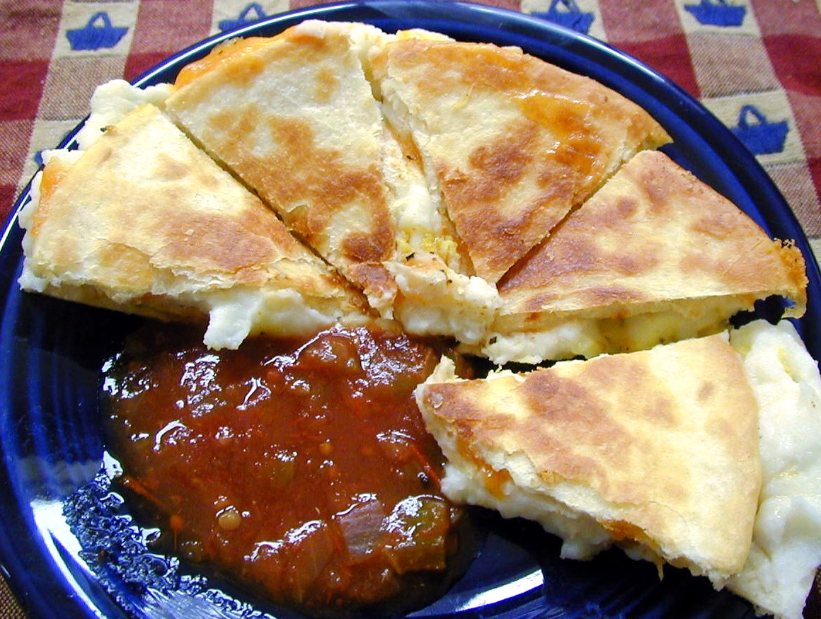 Mashed Potato Quesadillas Recipe Food Com