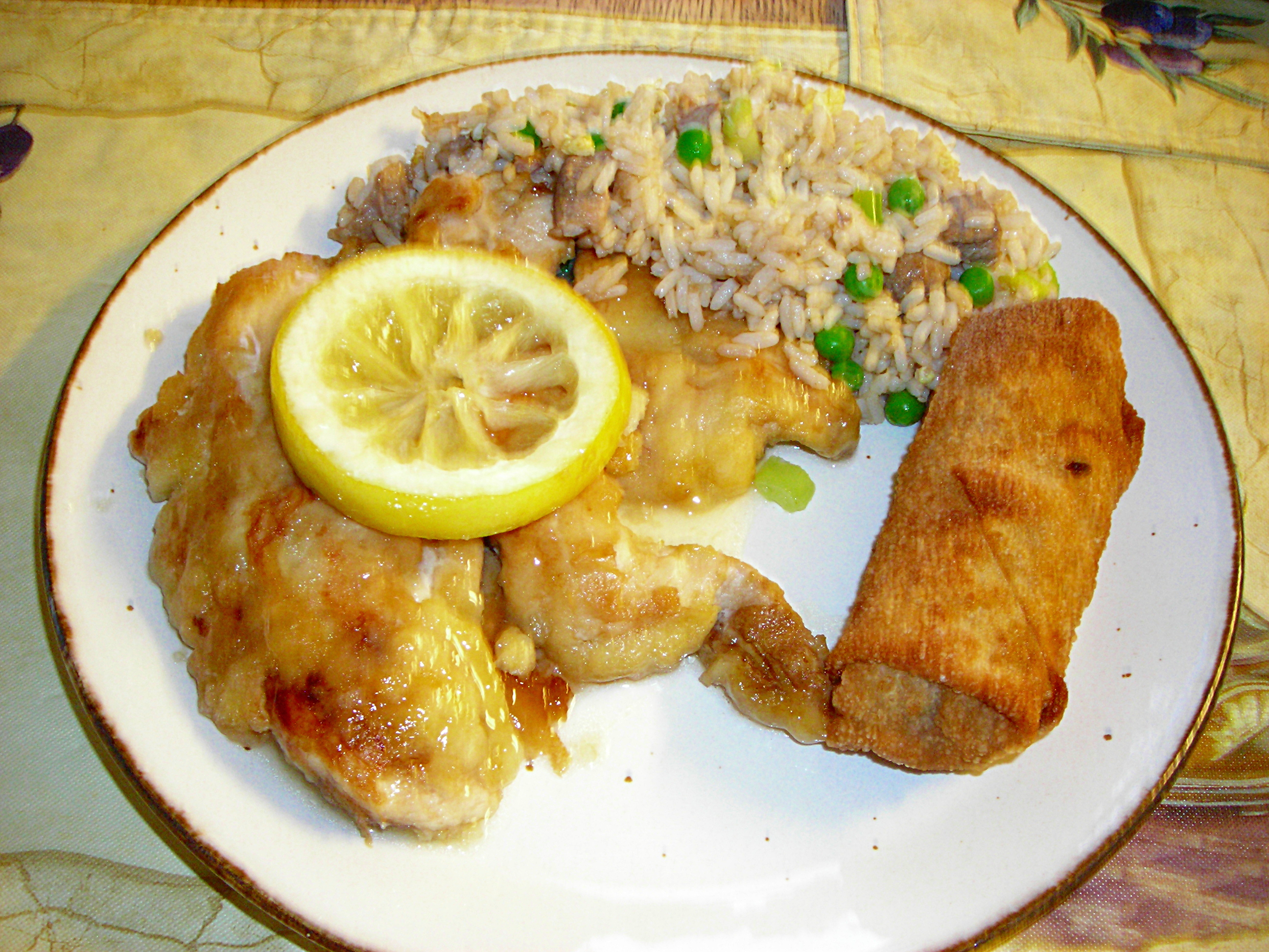 LEMON CHICKEN-JUST LIKE TAKE OUT !
