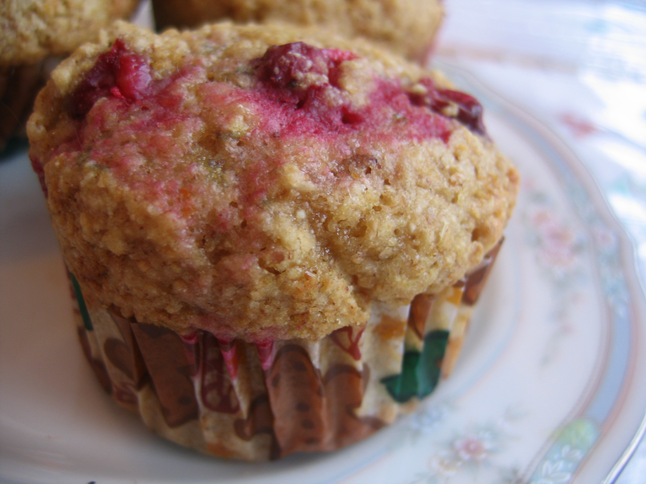 CRANBERRY ORANGE MUFFINS