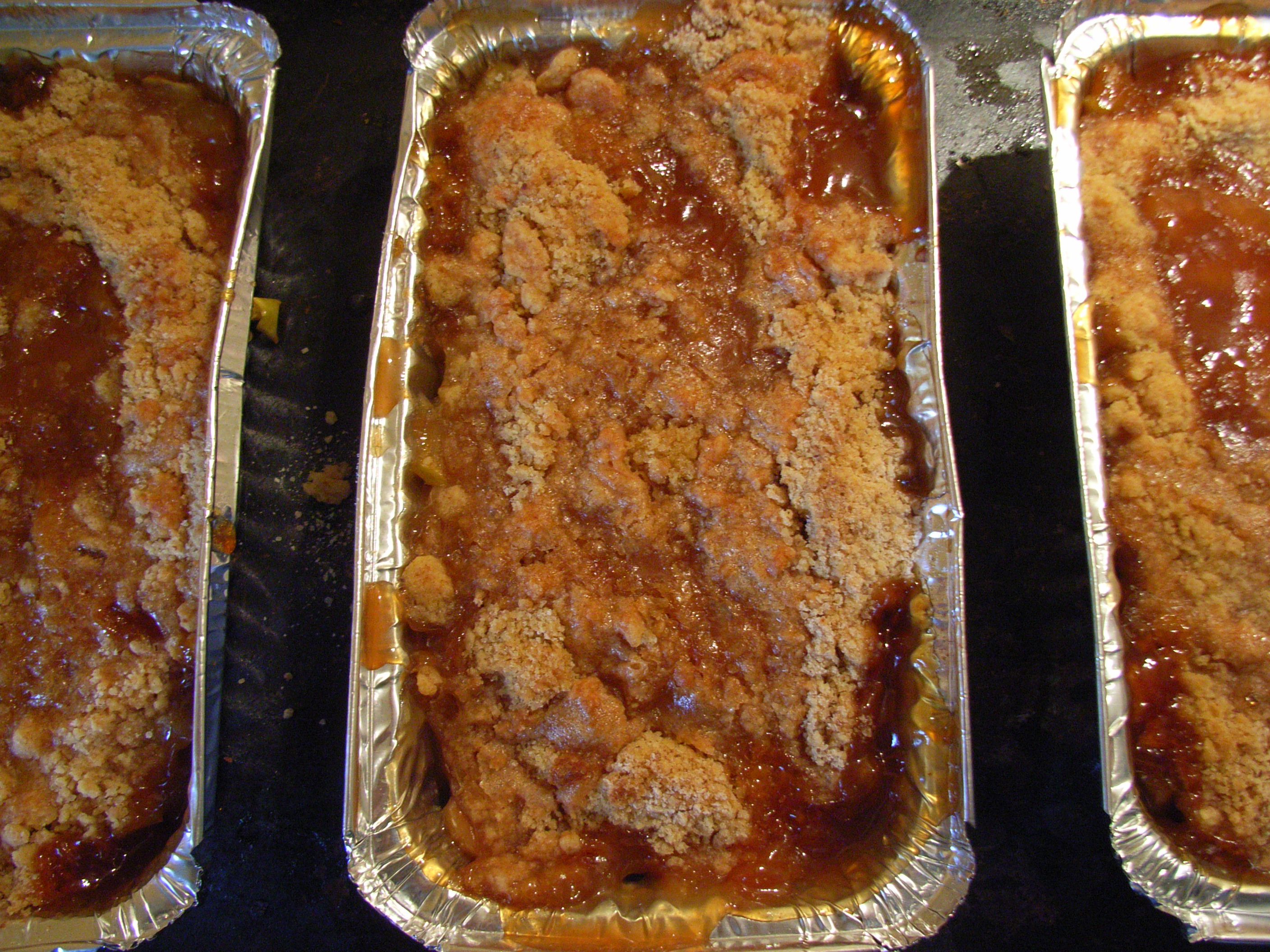 GRANDMA'S APPLE BROWN BETTY