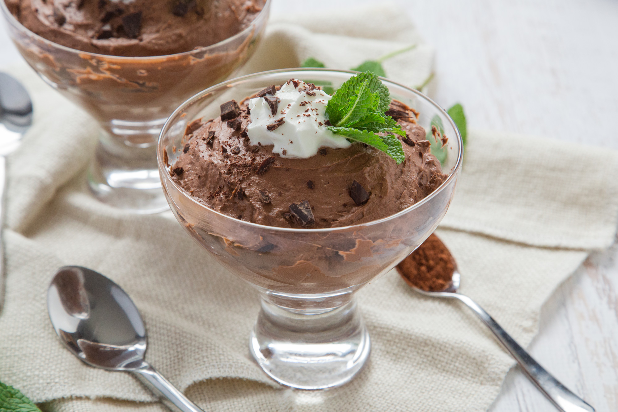 CHOCOLATE MOCHA PUDDING - LOW CARB