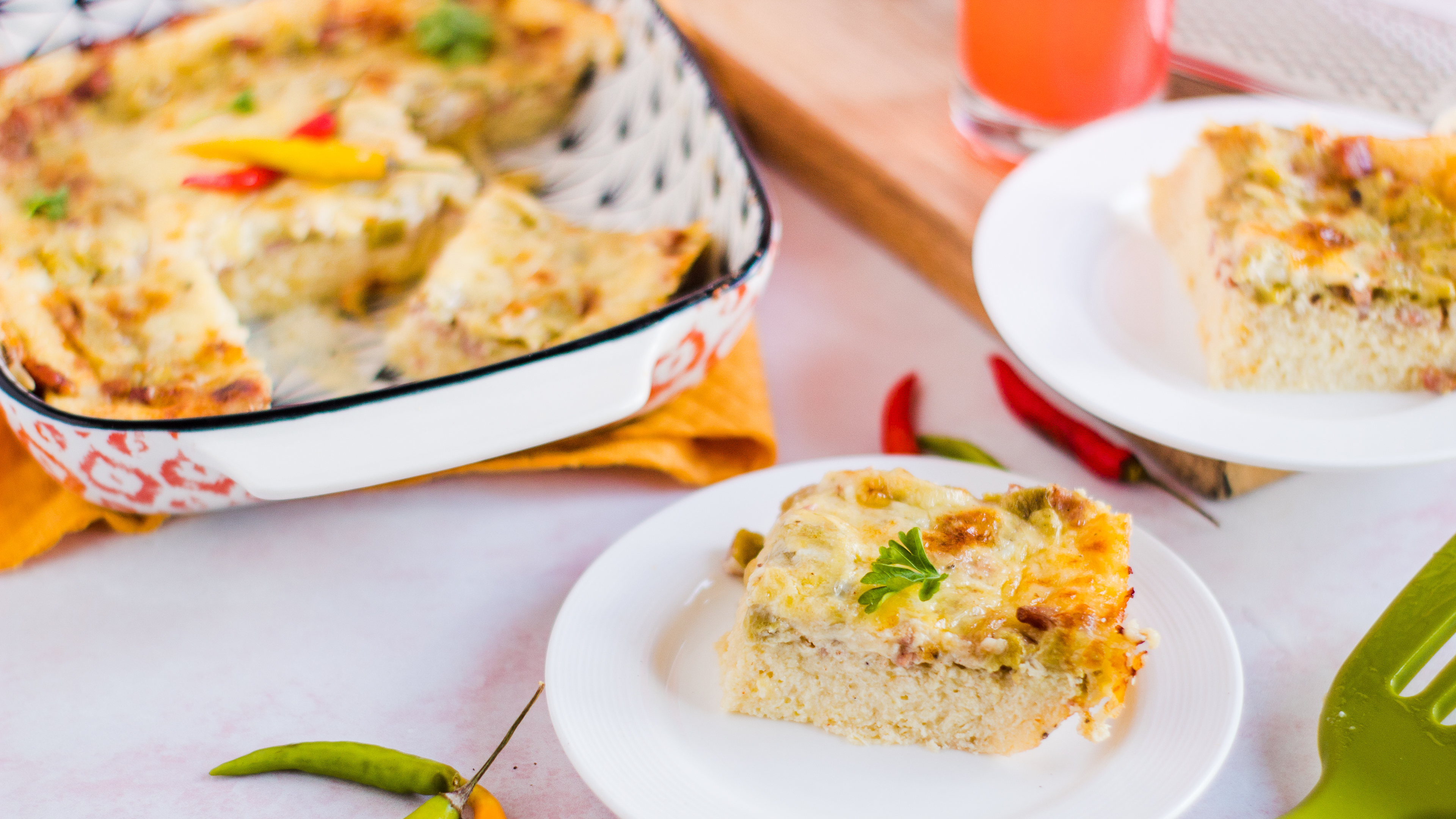 Southwest Breakfast Casserole