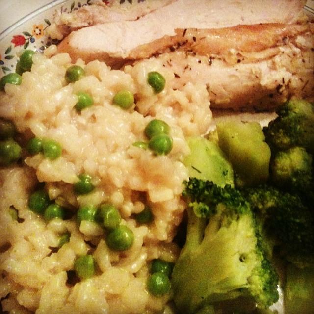KITTENCAL'S CREAMY PARMESAN RISOTTO