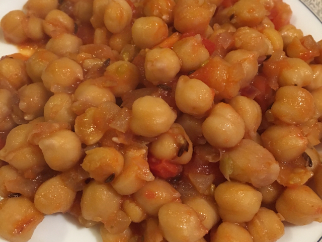 SPICY CHICKPEAS