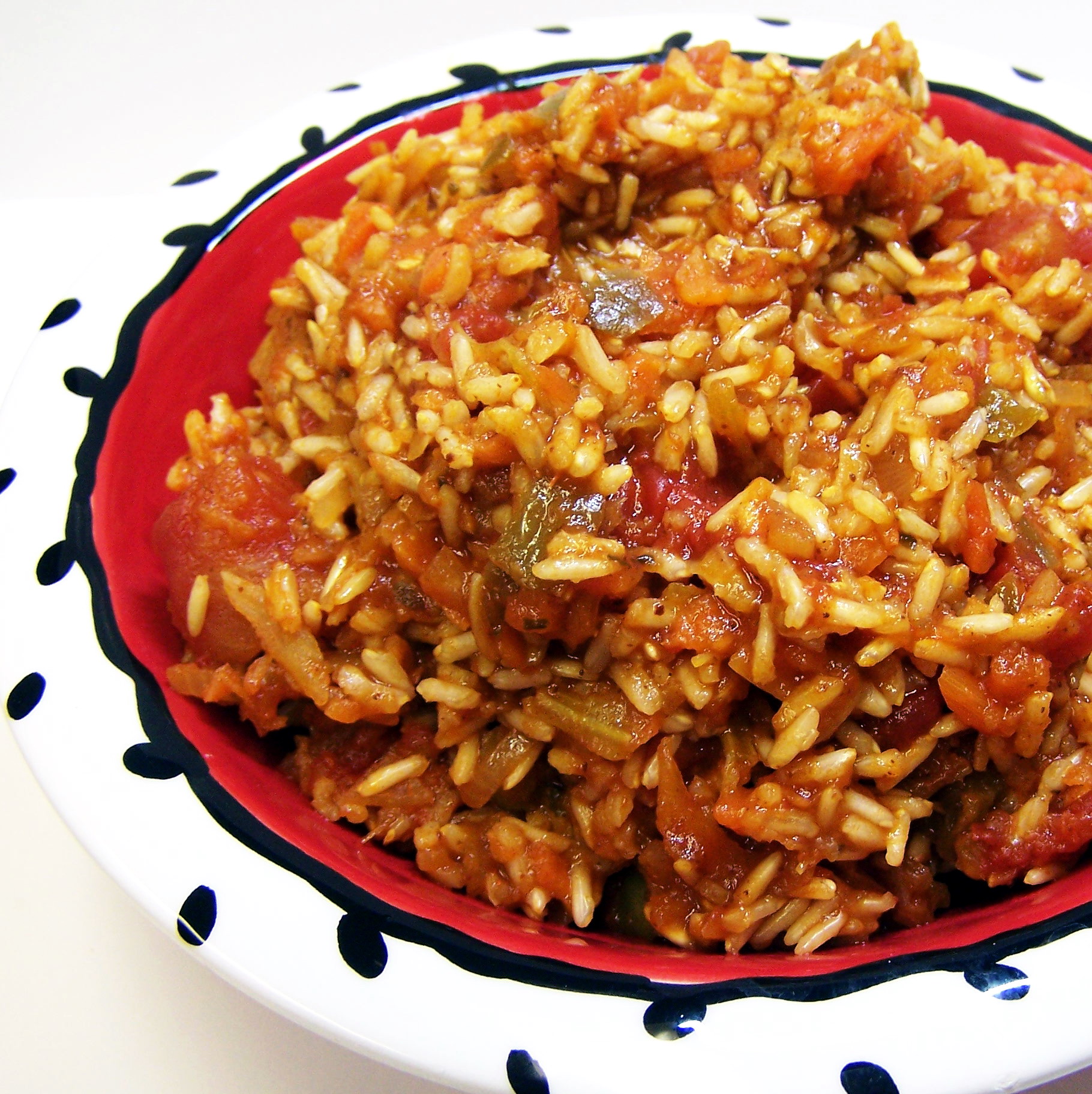 DELICIOUSLY CHUNKY SPANISH RICE