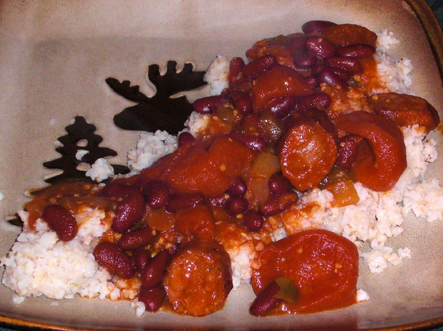 CAJUN-STYLE RED BEANS AND RICE