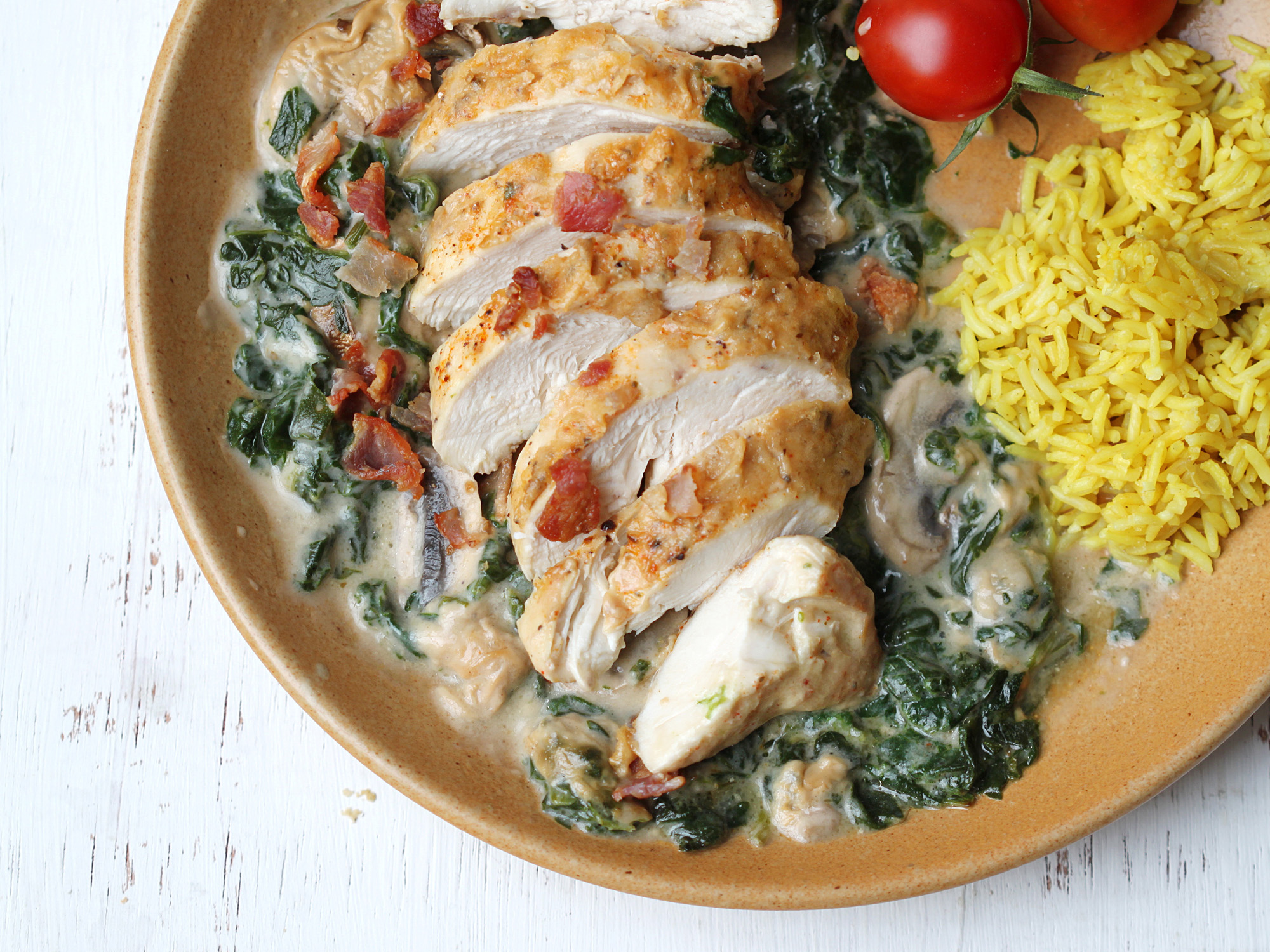 CHICKEN FLORENTINE CASSEROLE