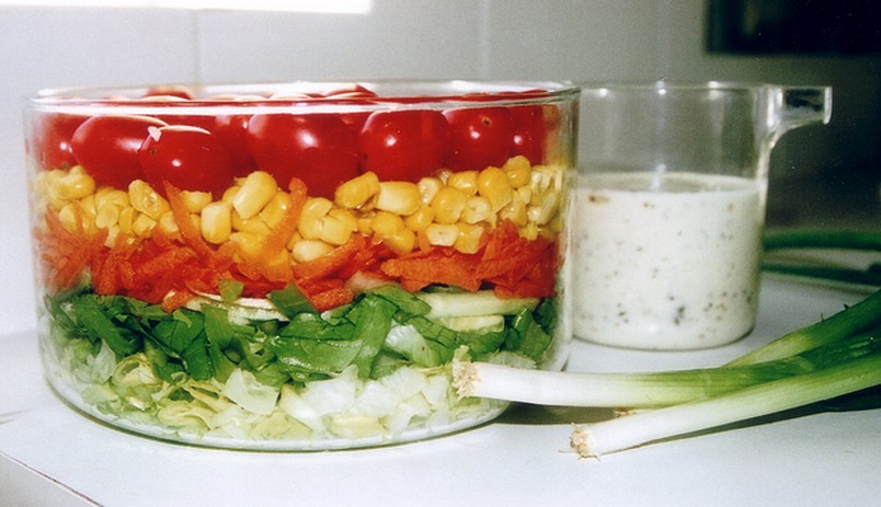 Cooking Light's Seven-Layer Salad Cooking Light's Seven-Layer Salad