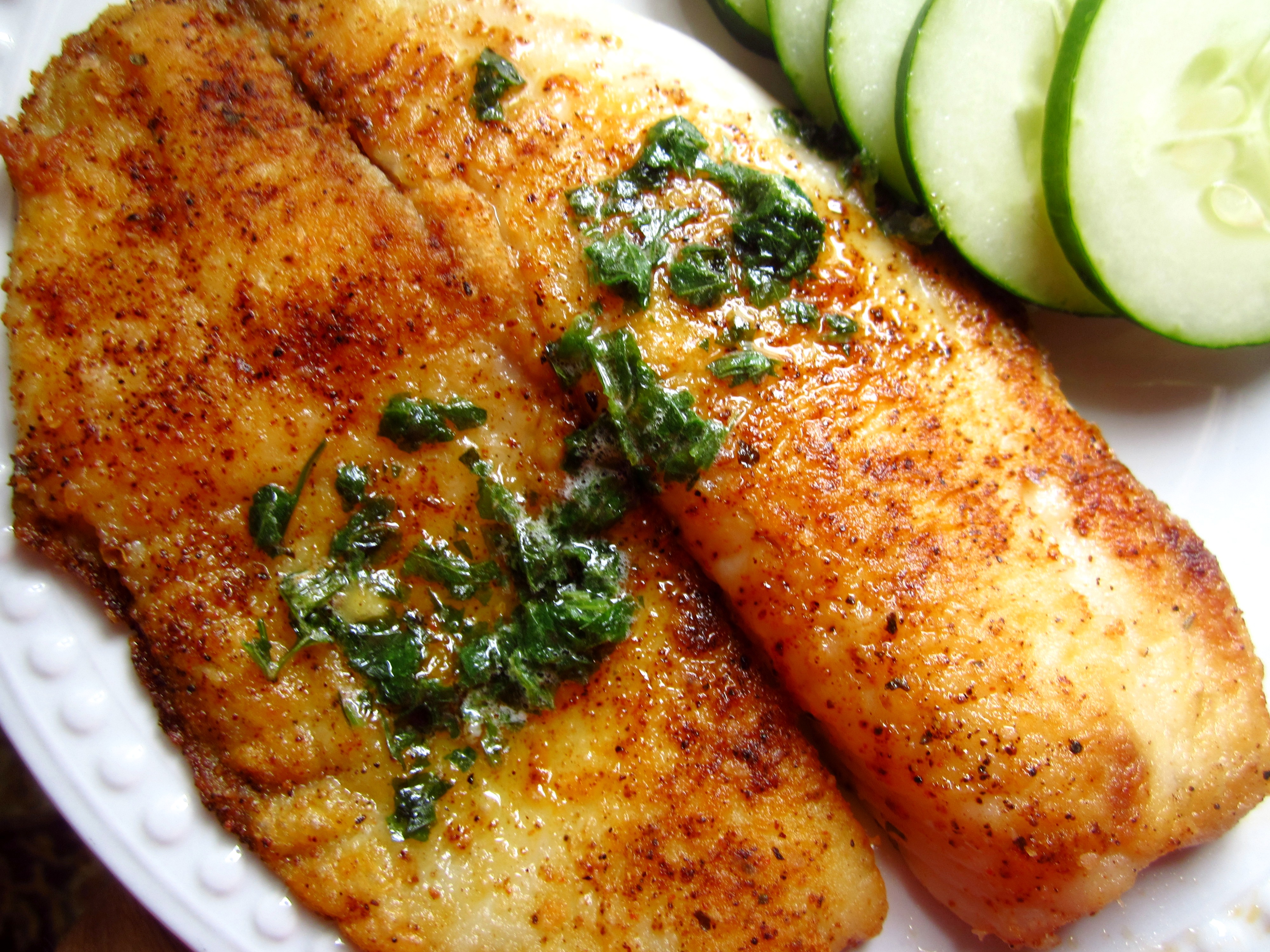 LEMON BUTTER TILAPIA