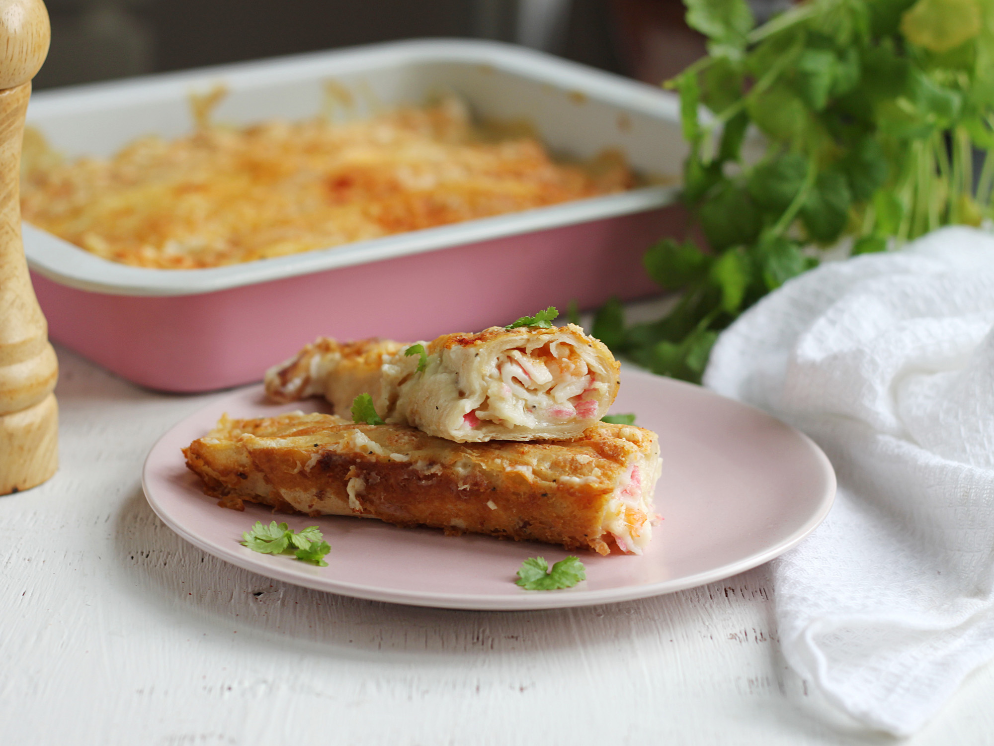 ⁑ Easy CHI CHI'S SEAFOOD ENCHILADAS