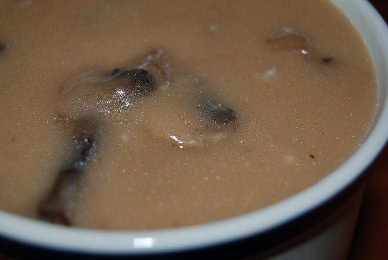 CREAMY MUSHROOM SAUCE/GRAVY