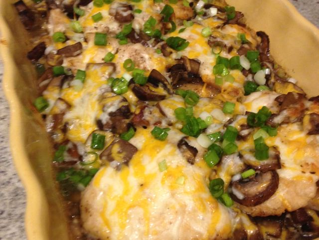 BAKED MUSHROOM CHICKEN I I
