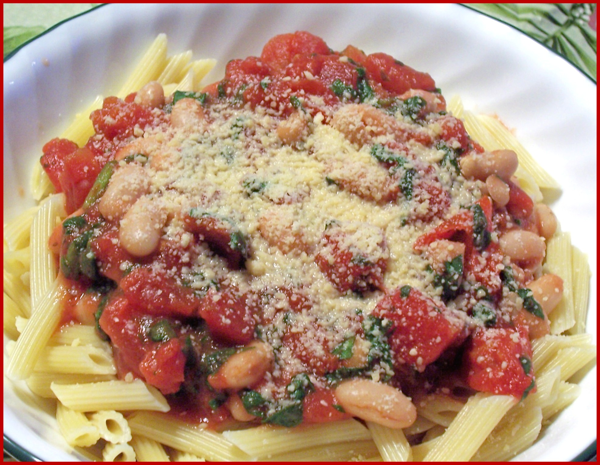 PENNE WITH CANNELLINI BEANS