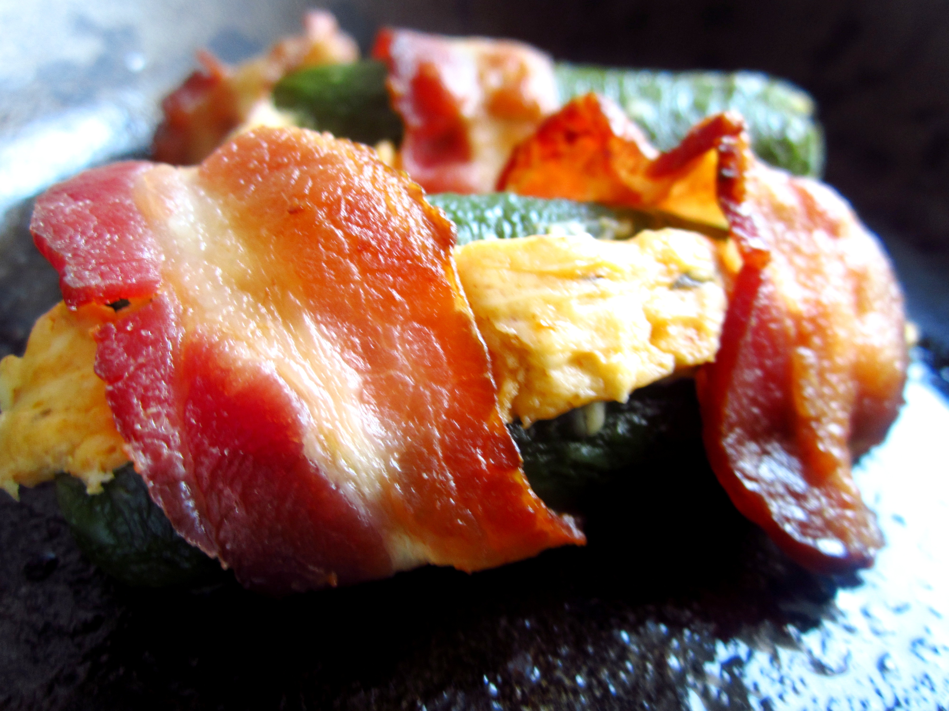 BACON WRAPPED STUFFED JALAPENO PEPPERS