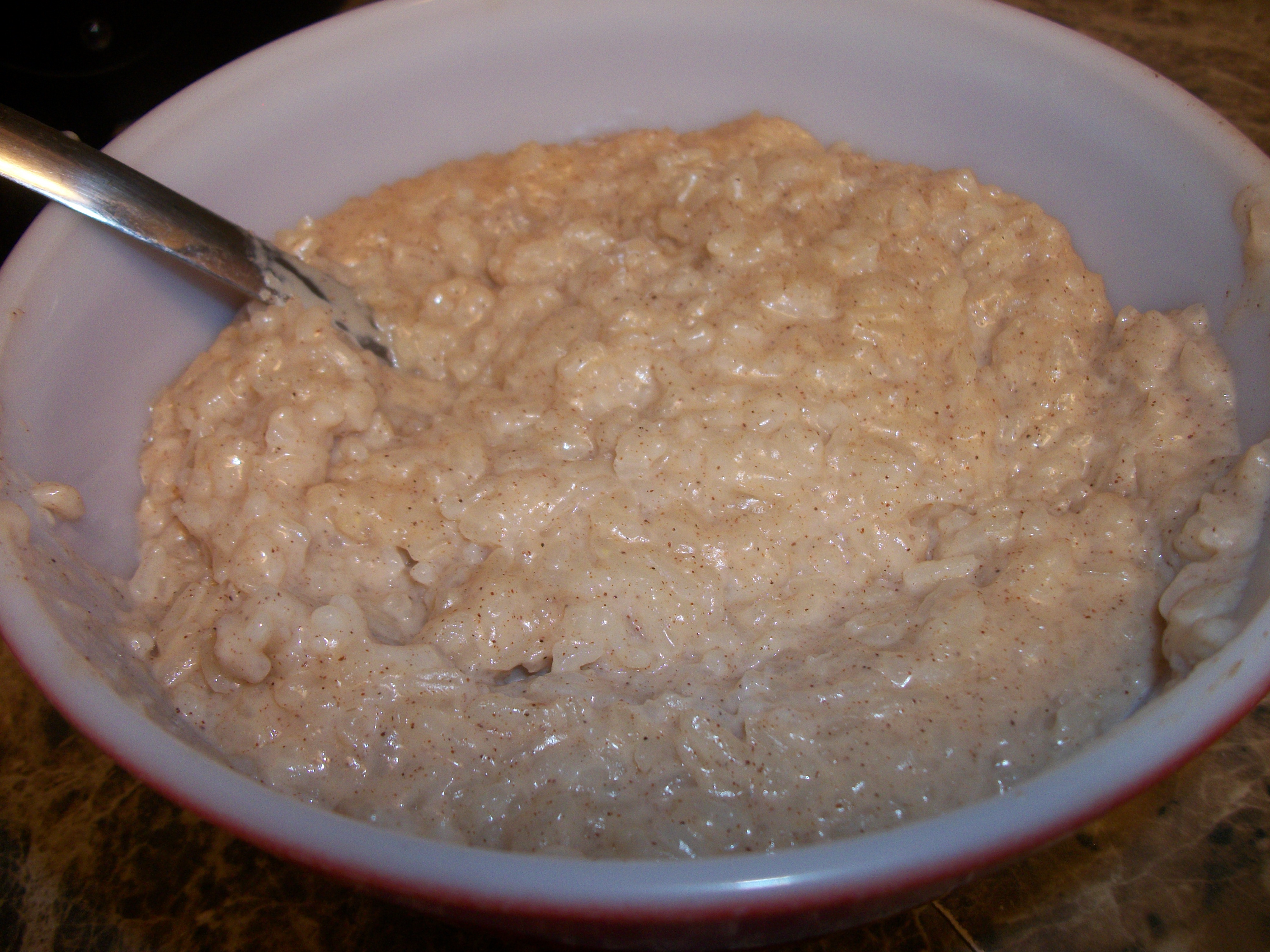 ℬ  EASY RICE PUDDING