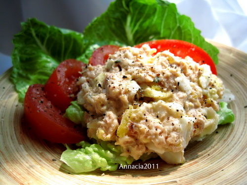 SALMON EGG SALAD