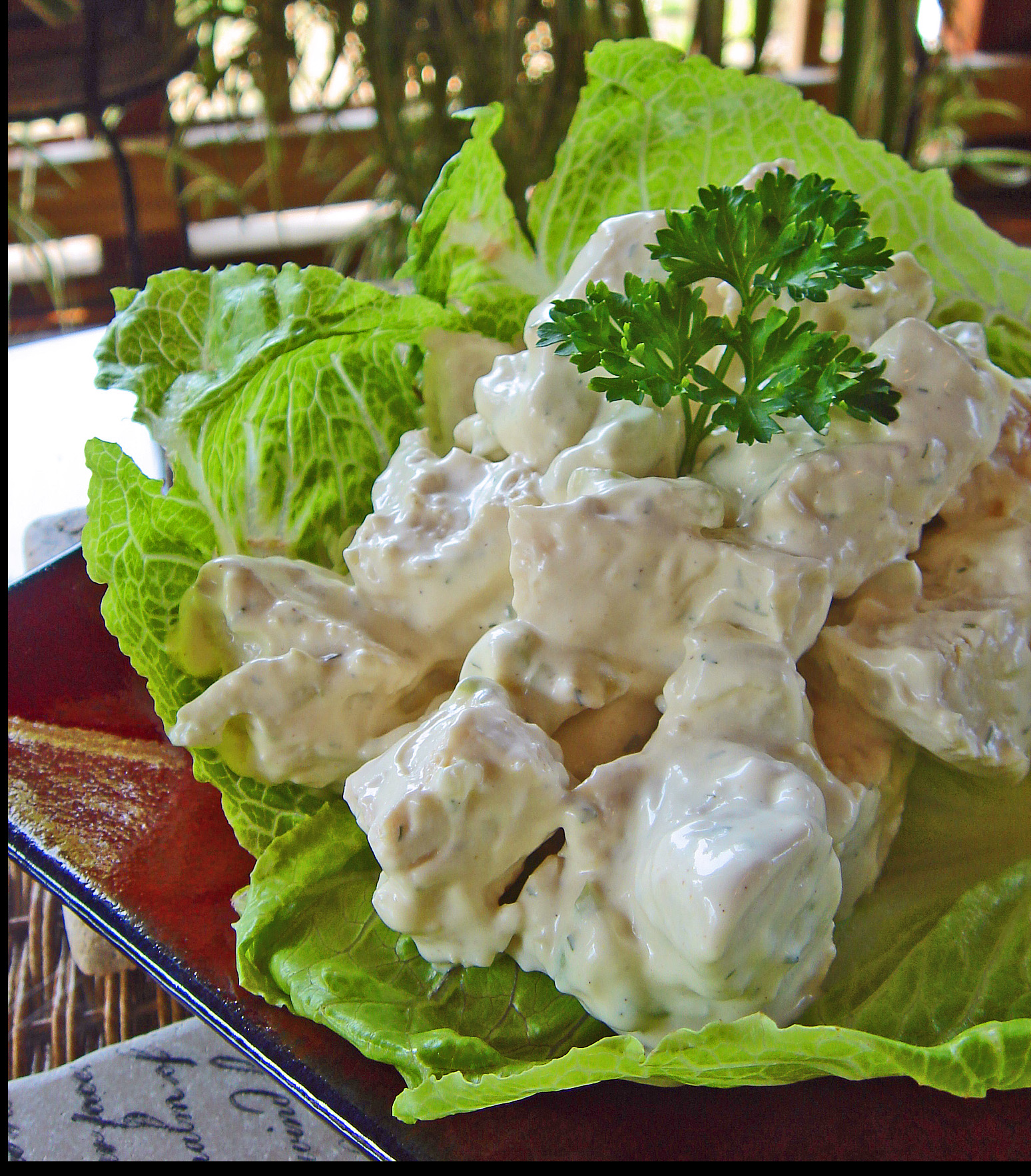 JUNIOR'S WHITE MEAT CHICKEN SALAD