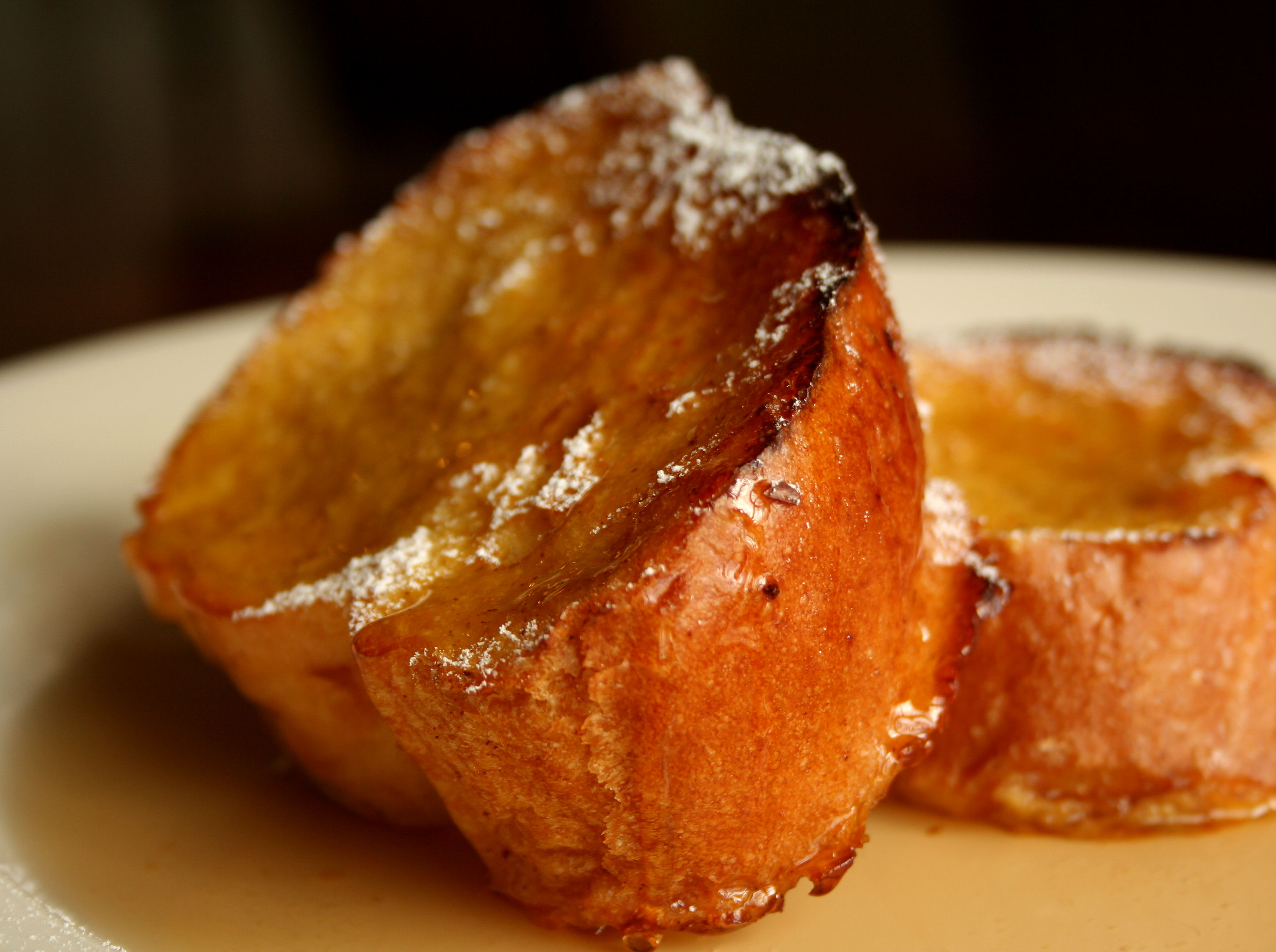 OVERNIGHT EGGNOG BAKED FRENCH TOAST