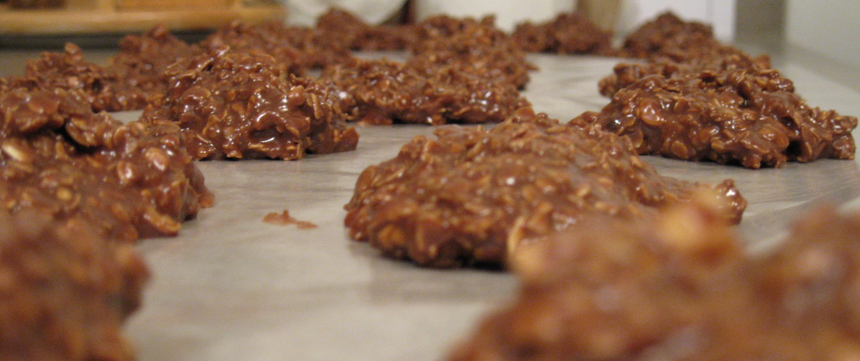 MUD COOKIES - AKA - CHOCOLATE NO BAKE COOKIES