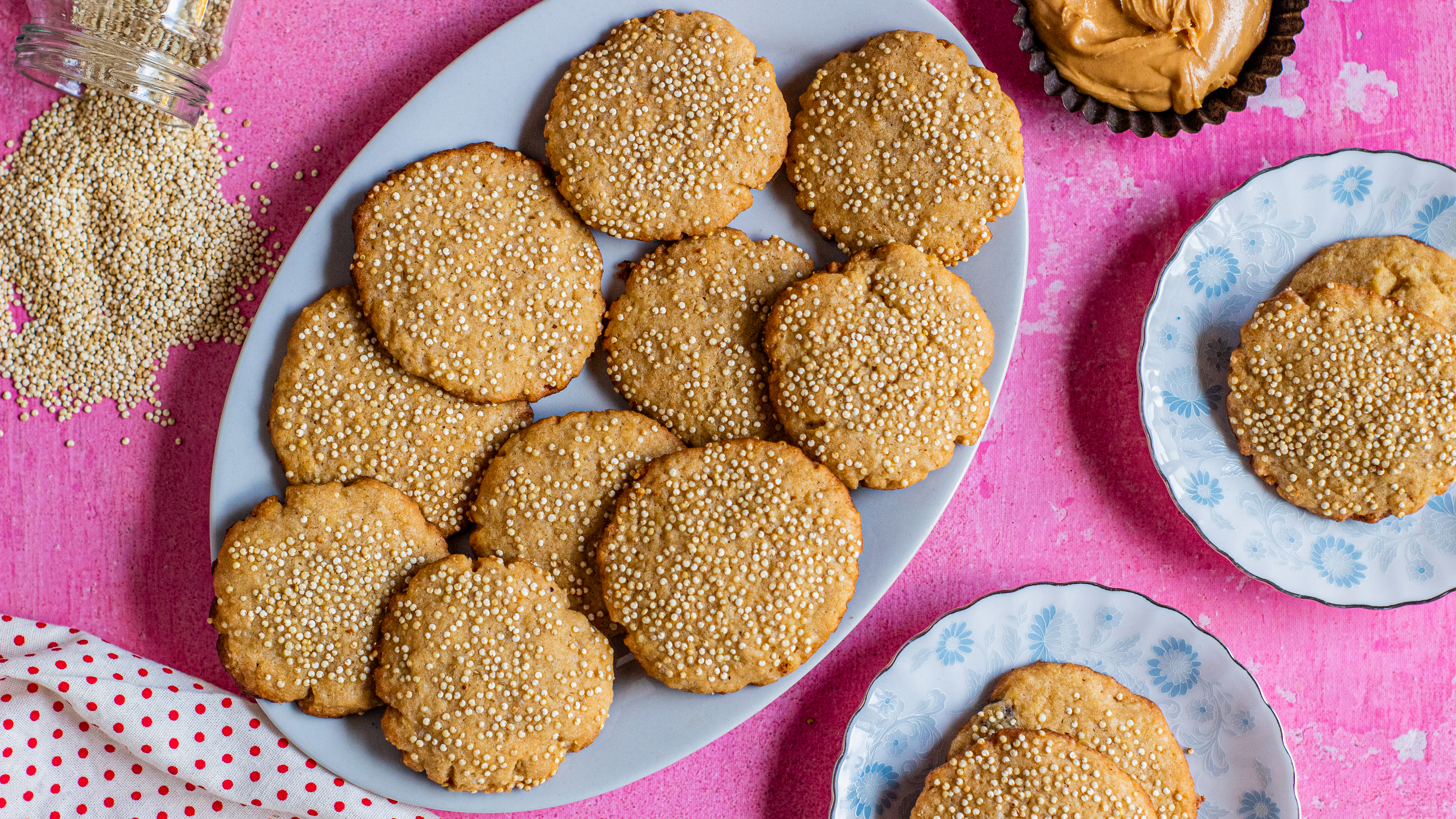 Quinoa Tahini Cookies