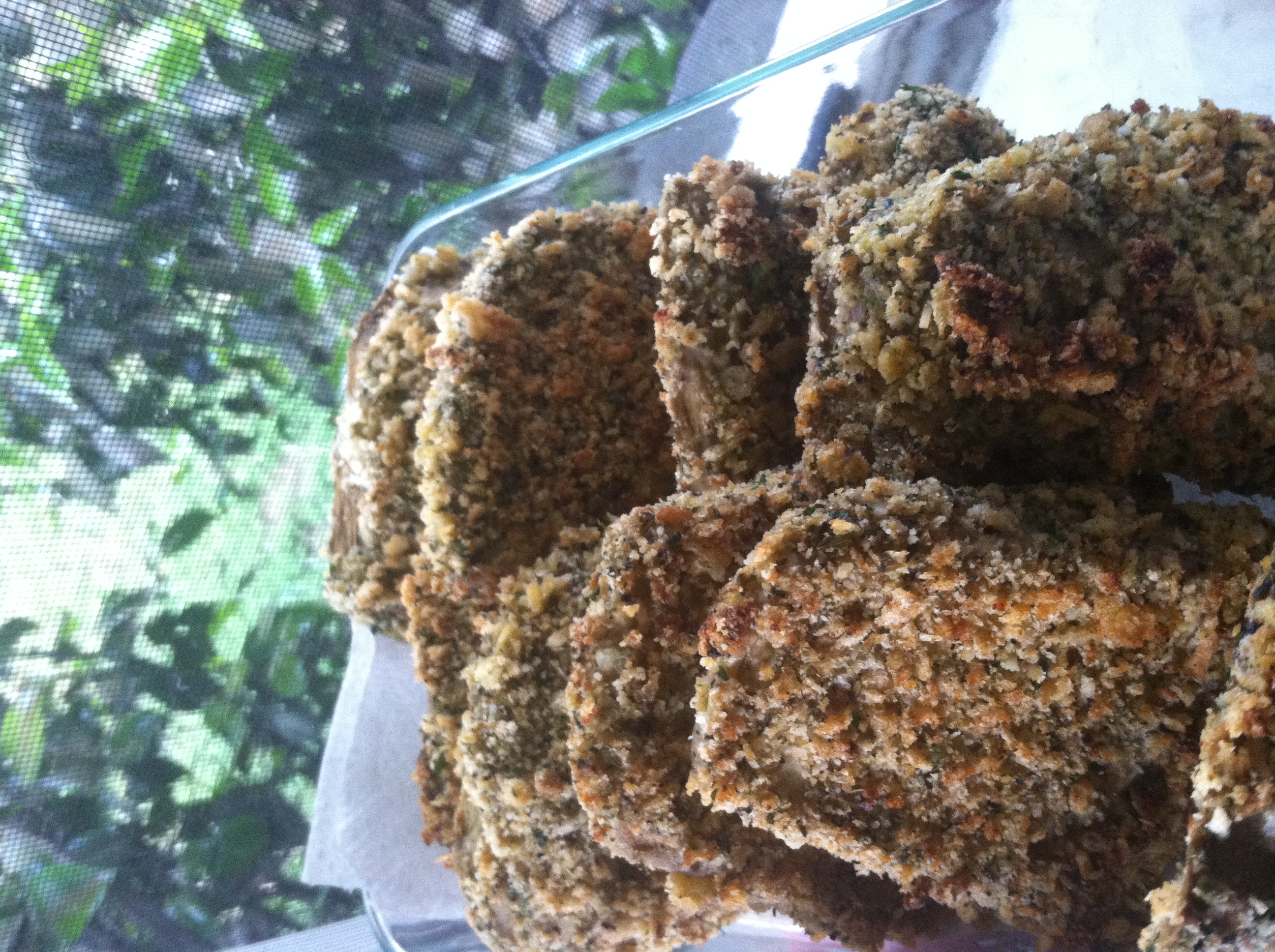 BREADED EGGPLANT (OVEN-BAKED)