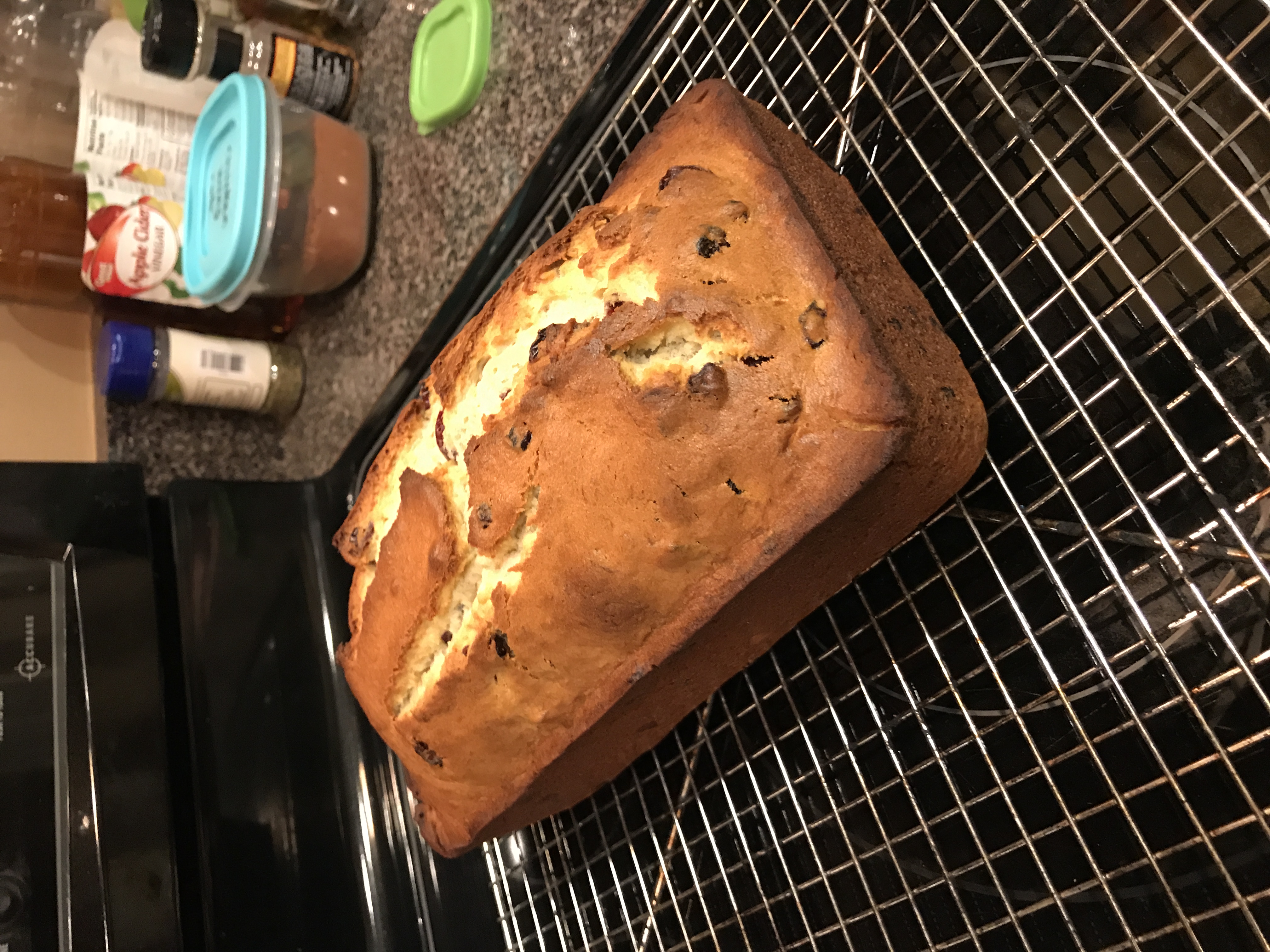 CRANBERRY BANANA BREAD