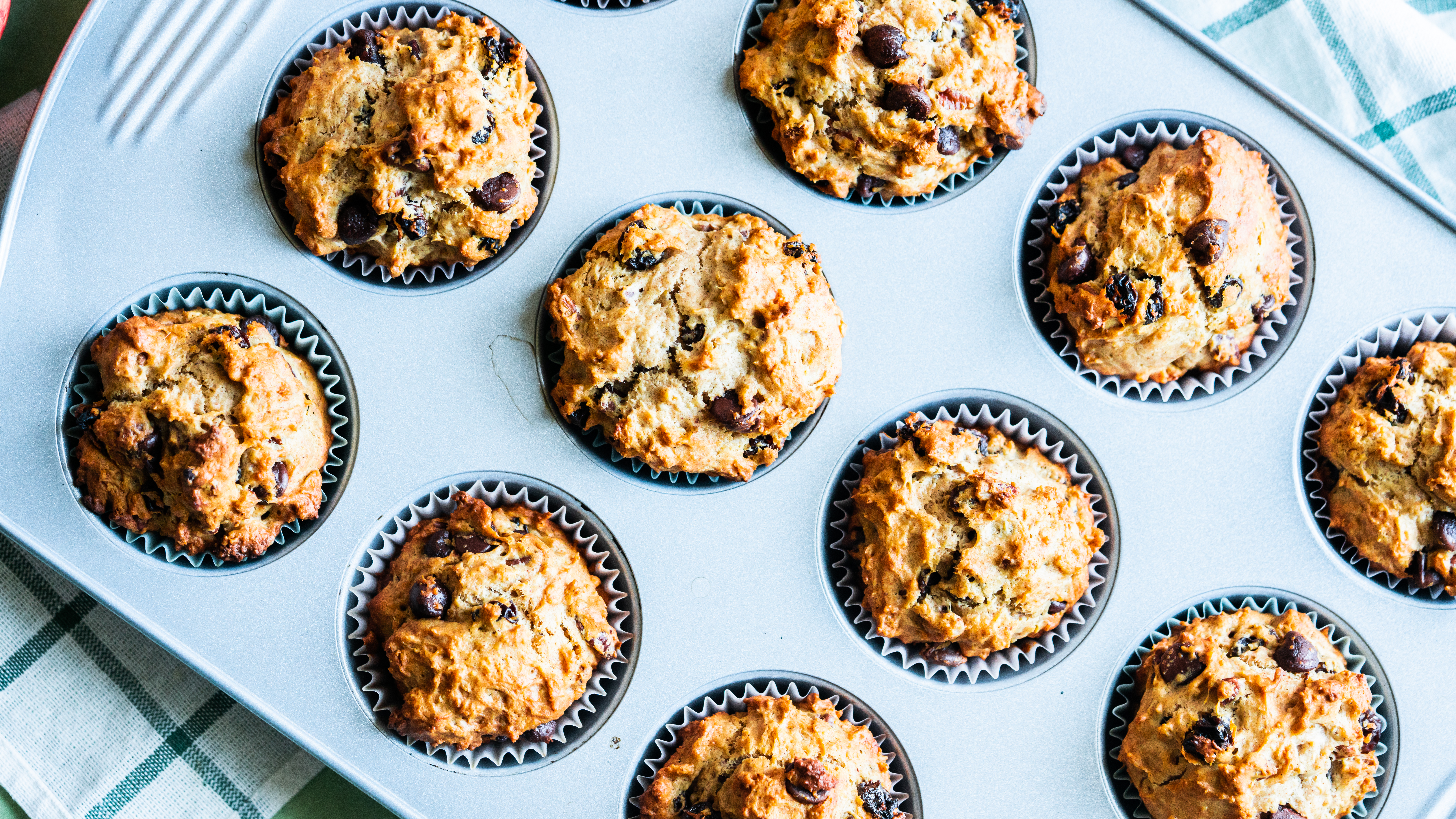Trail Mix Granola Muffins