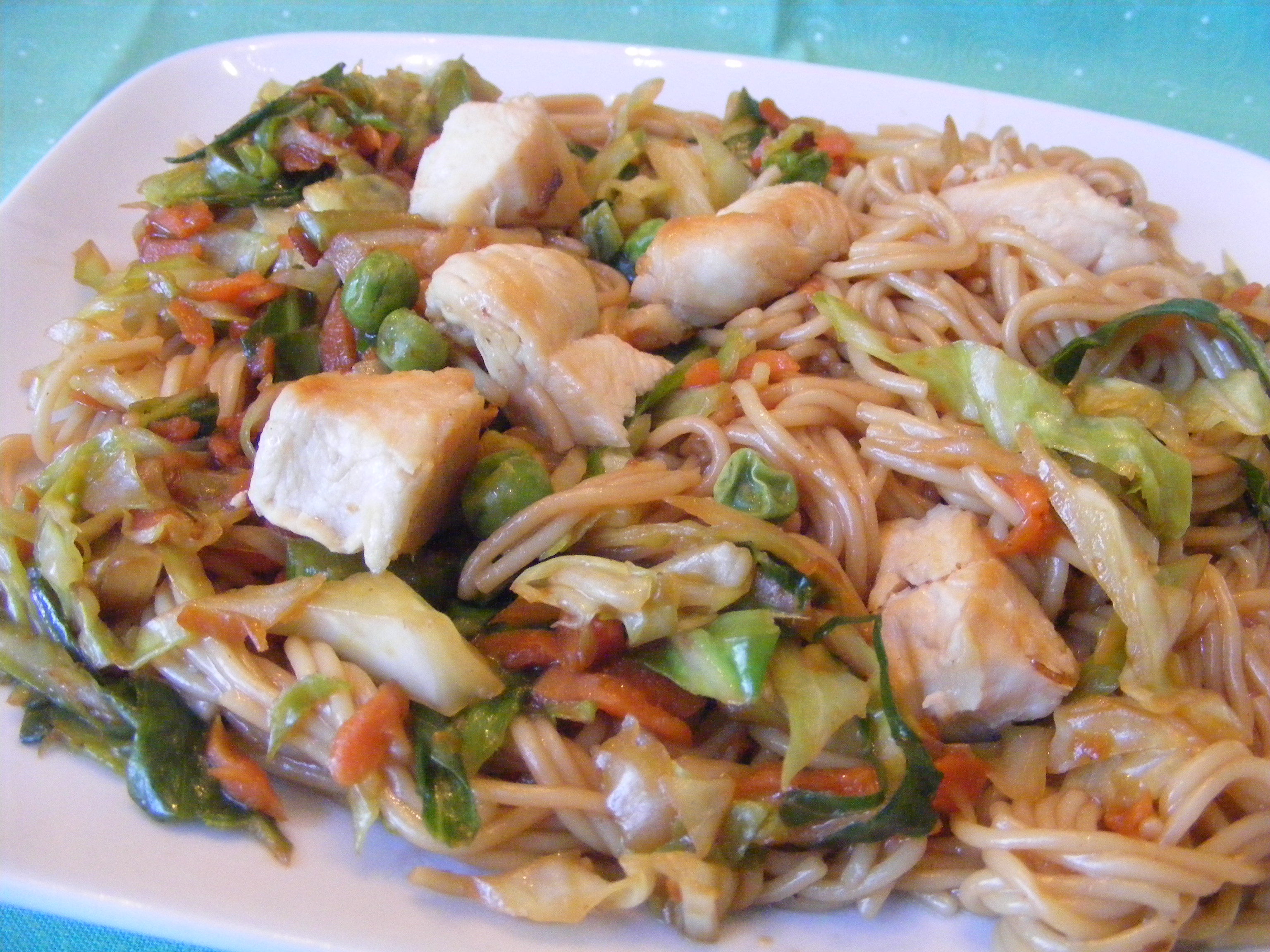 ✪ Healty CHICKEN LO MEIN