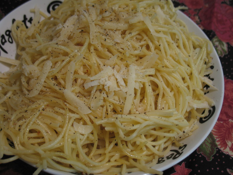 KITTENCAL'S 15 MINUTE PARMESAN PASTA