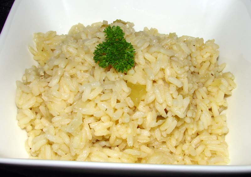 MICROWAVE RICE PILAFF