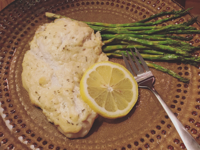 BROILED PARMESAN TILAPIA (LOW-CARB)