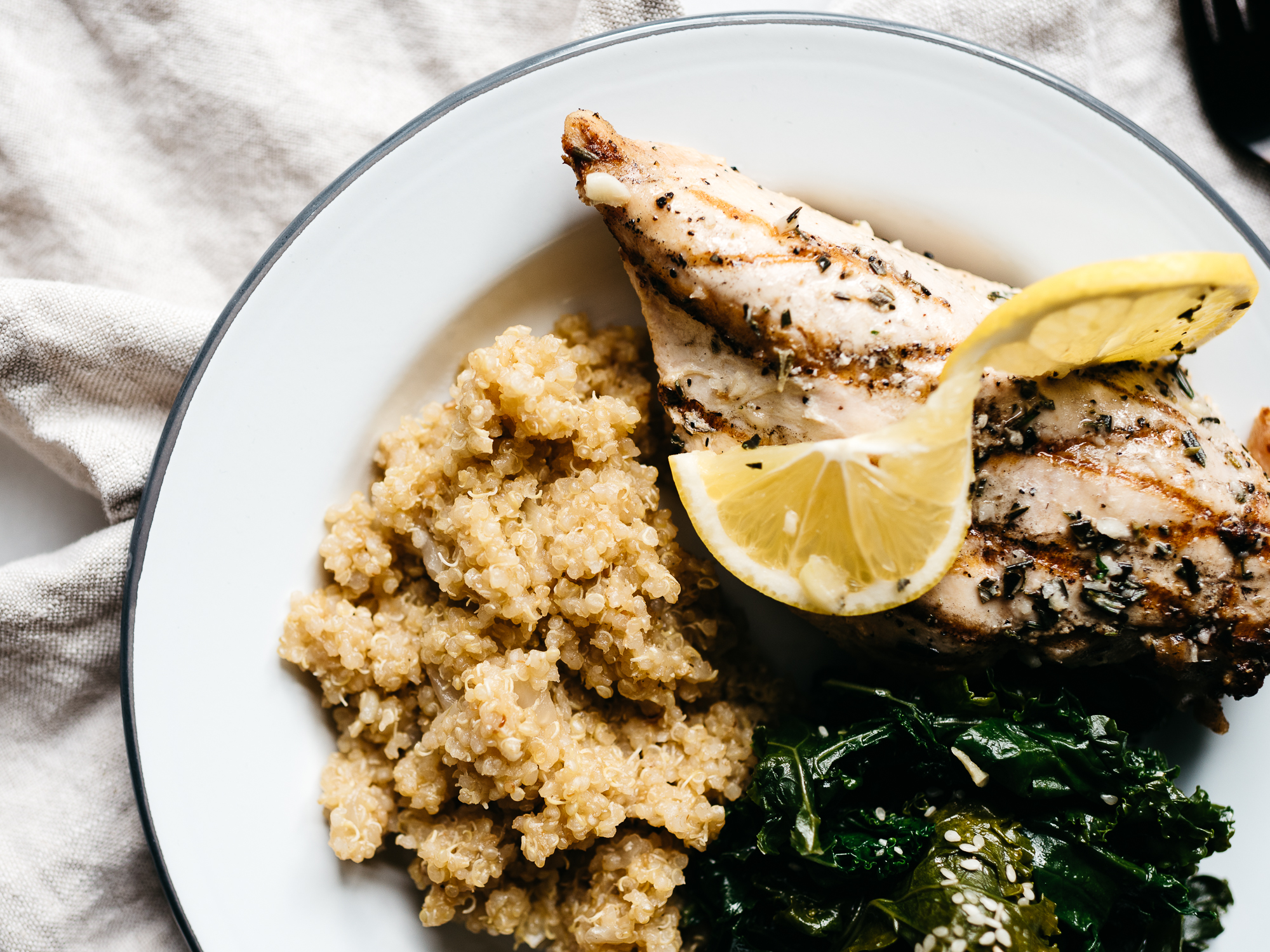 GARLIC QUINOA