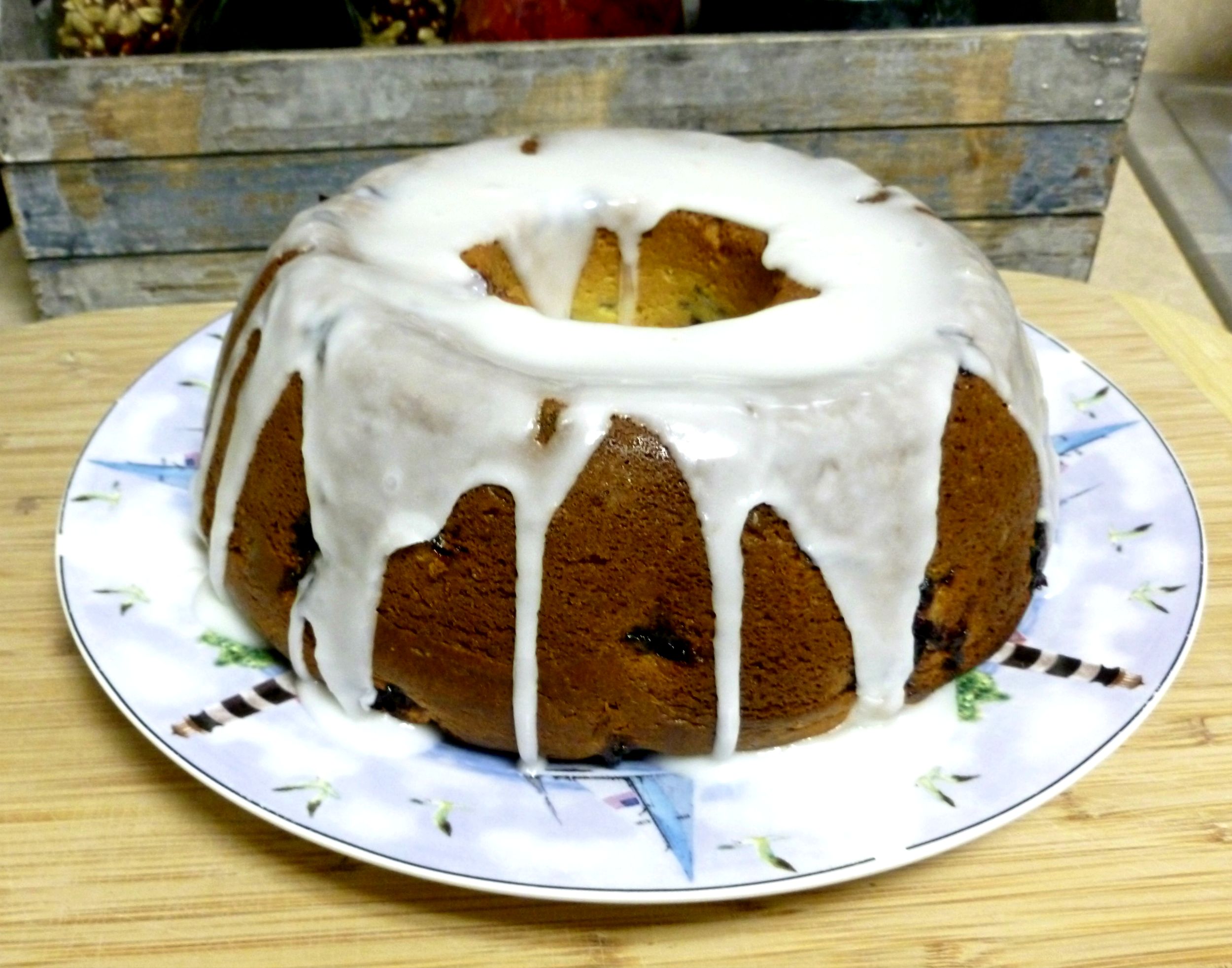 Mini Blueberry Cream Cheese Pound Cake - Zesty South Indian Kitchen