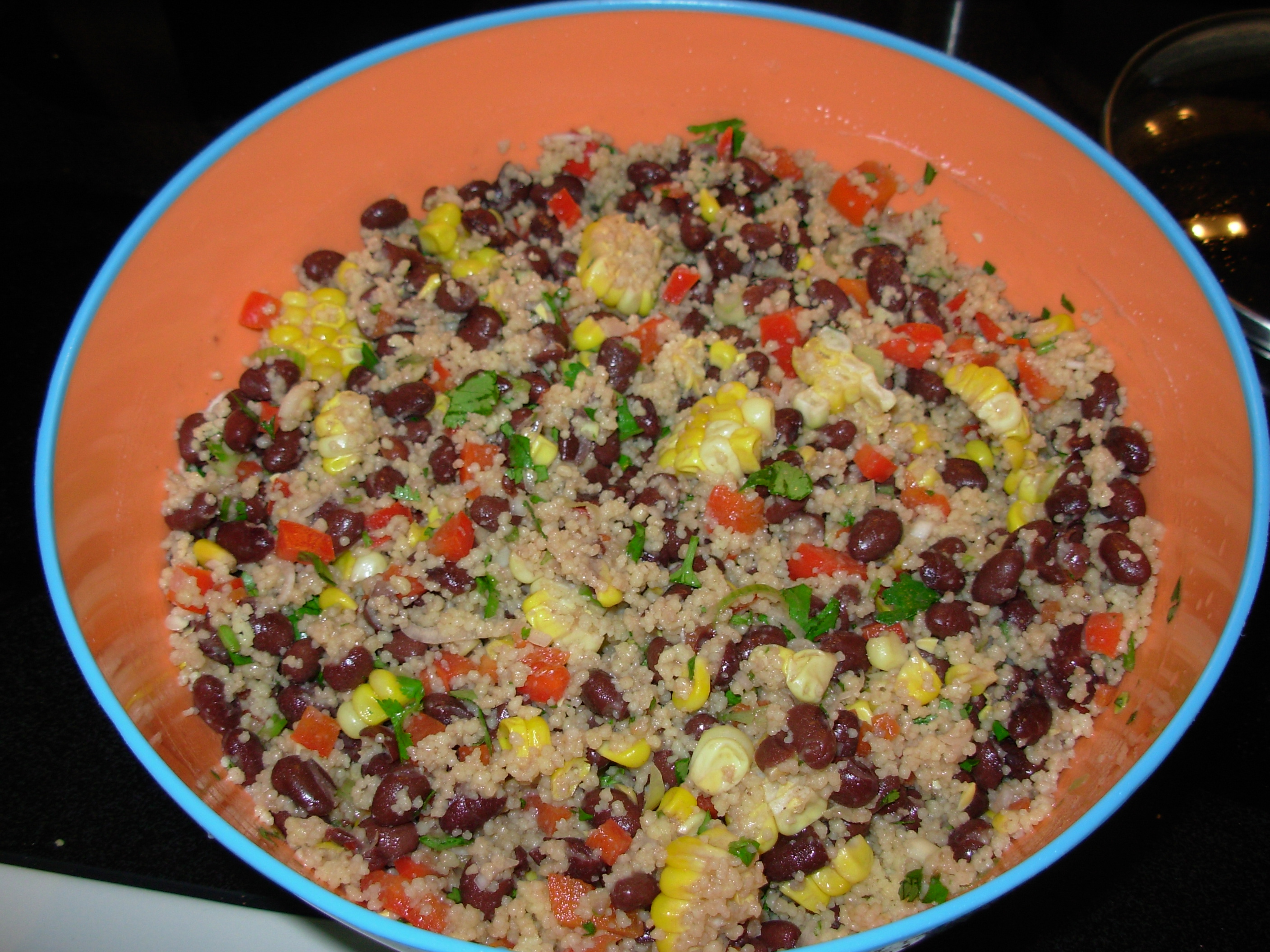 BLACK BEAN COUS-COUS SALAD