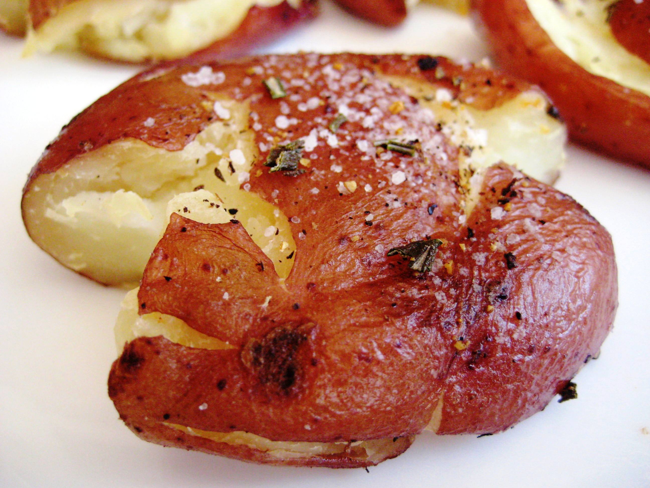 Crash Hot Potatoes Recipe - How to Make Crispy Smashed Potatoes