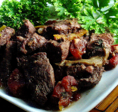 BOEUF EN DAUBE - FRENCH BEEF BURGUNDY IN THE CROCK POT
