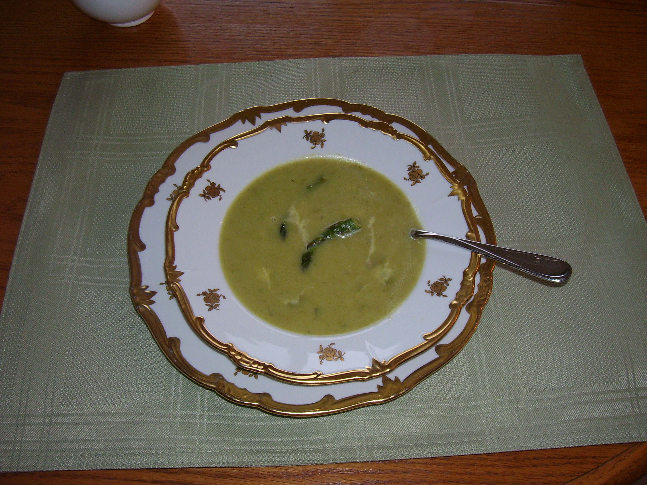 CREAM OF ASPARAGUS SOUP