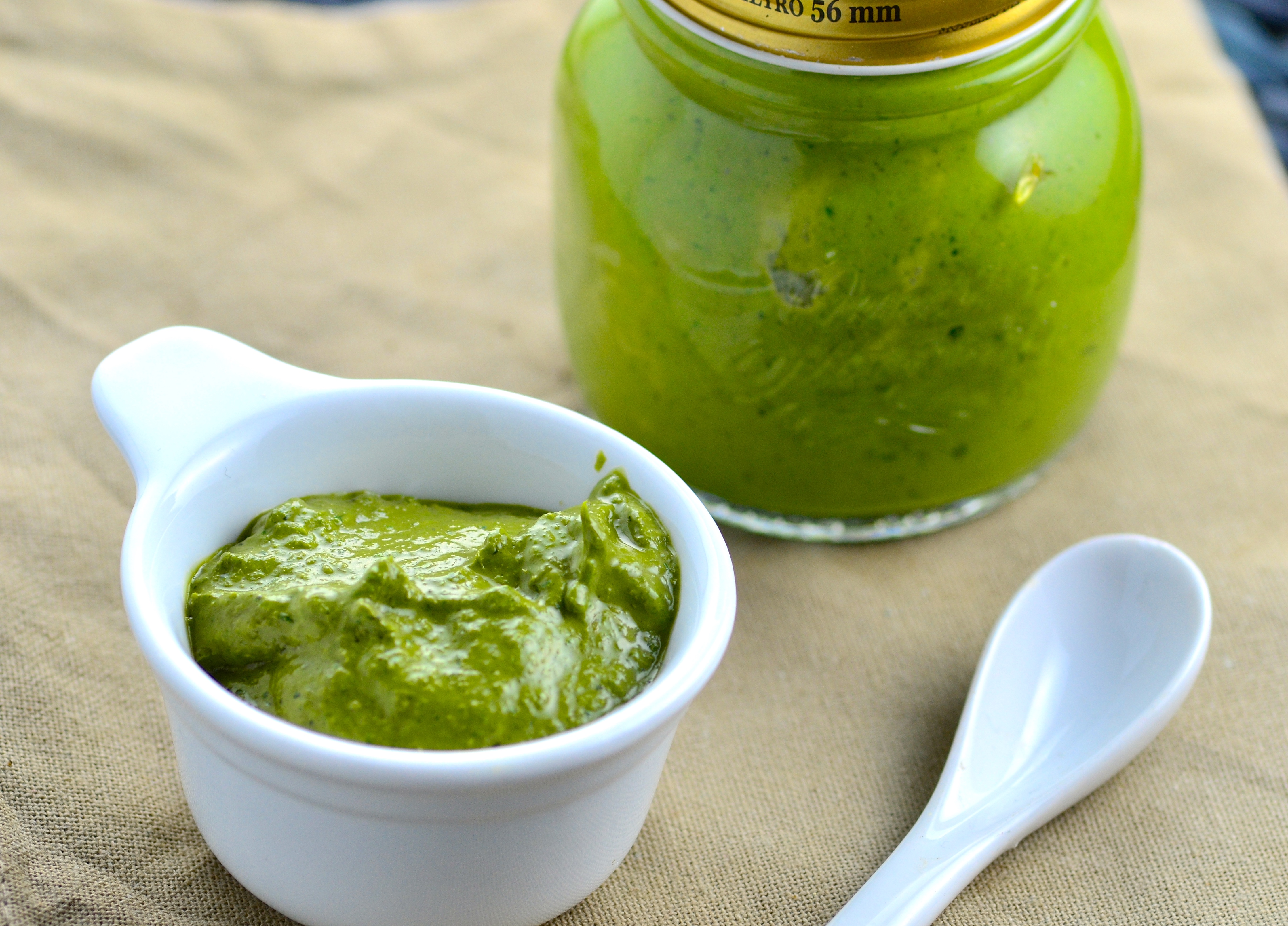 SPEEDY SPINACH PESTO