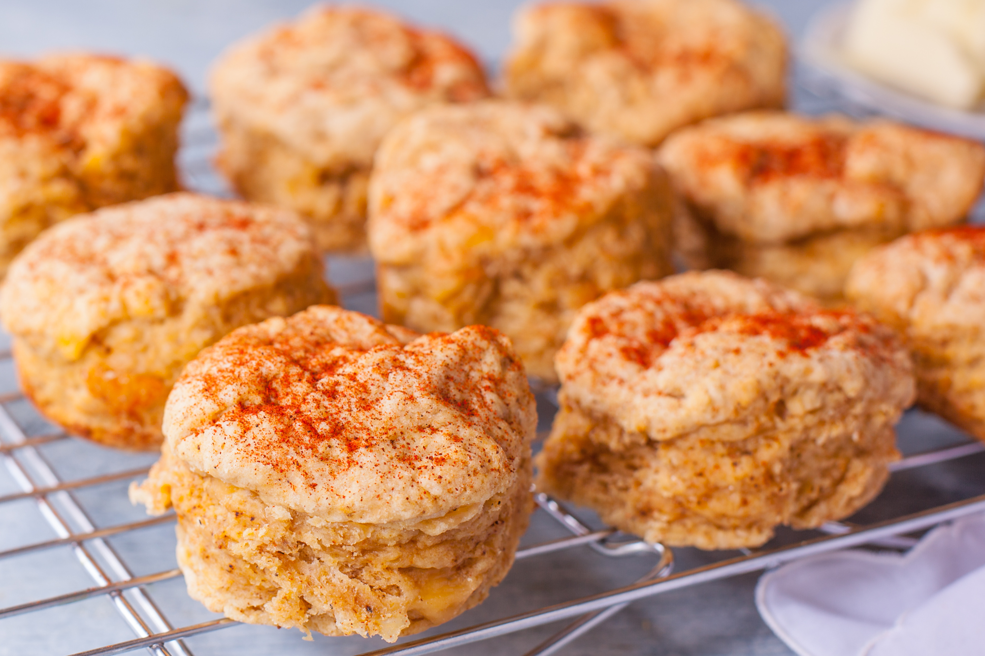New Mexico: Red Chili Biscuits