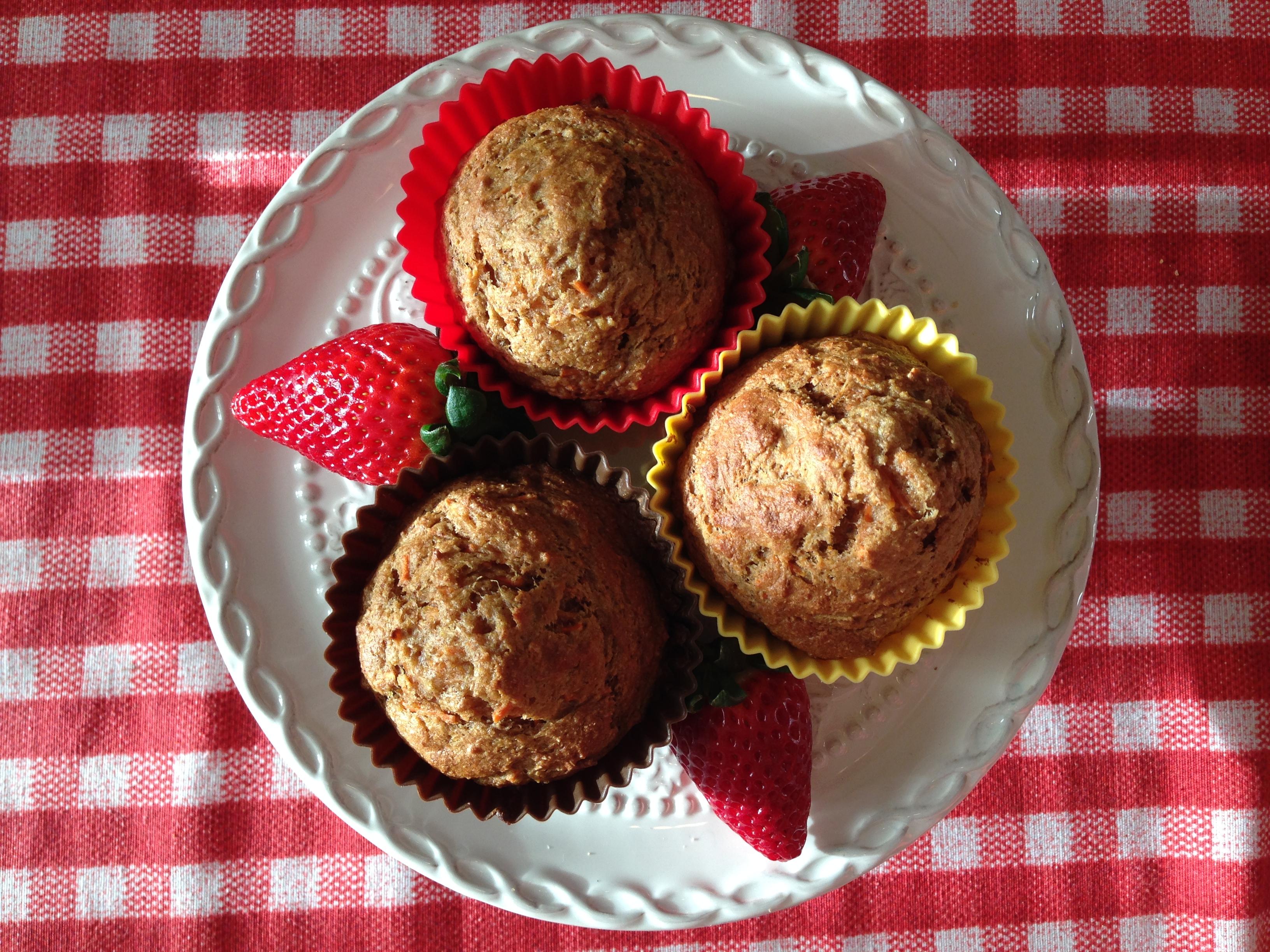 LOW-FAT CARROT CAKE MUFFINS (THAT DON'T TASTE LOW-FAT!)