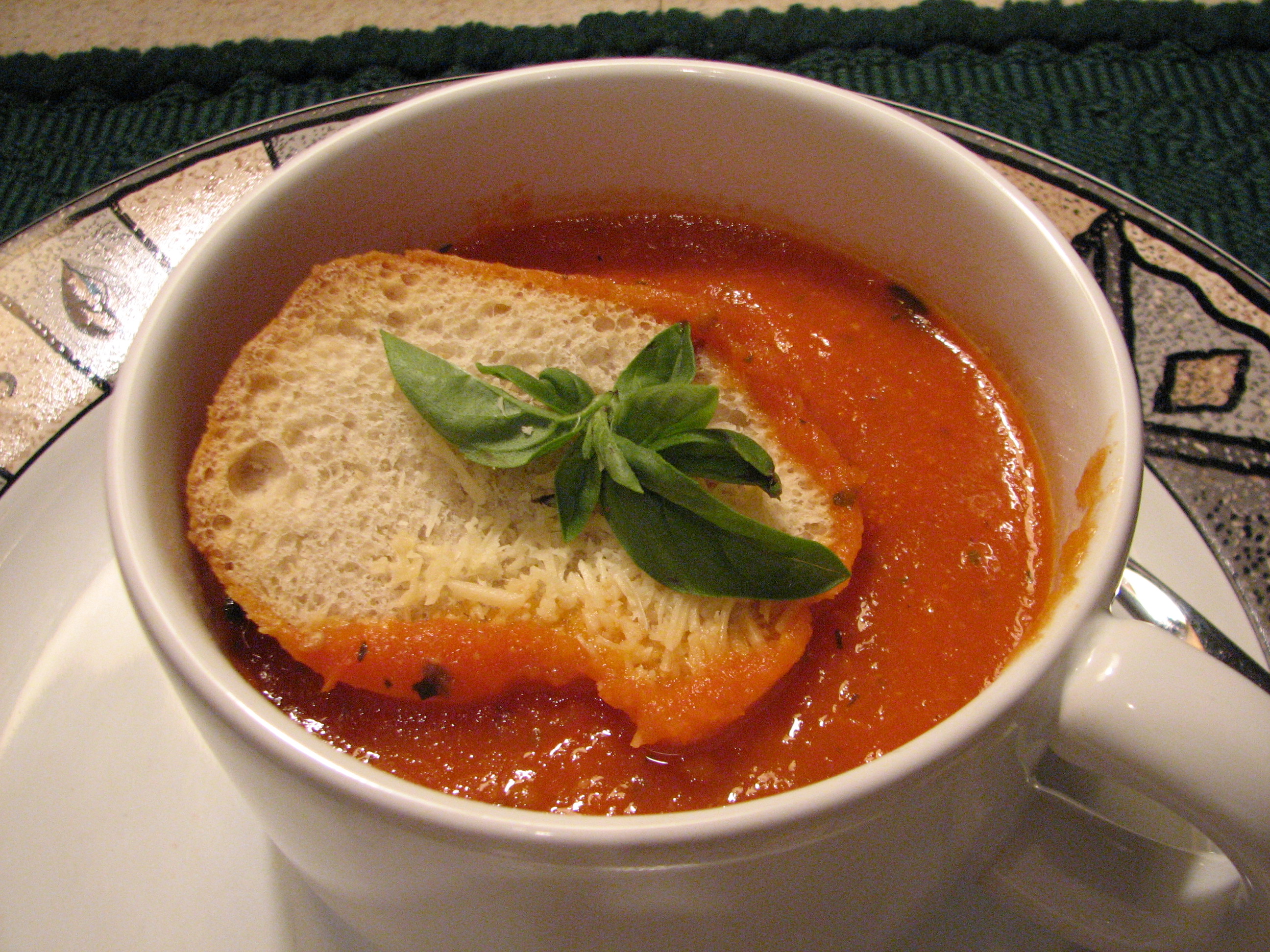 Herbed Tomato Soup - Recipe Girl